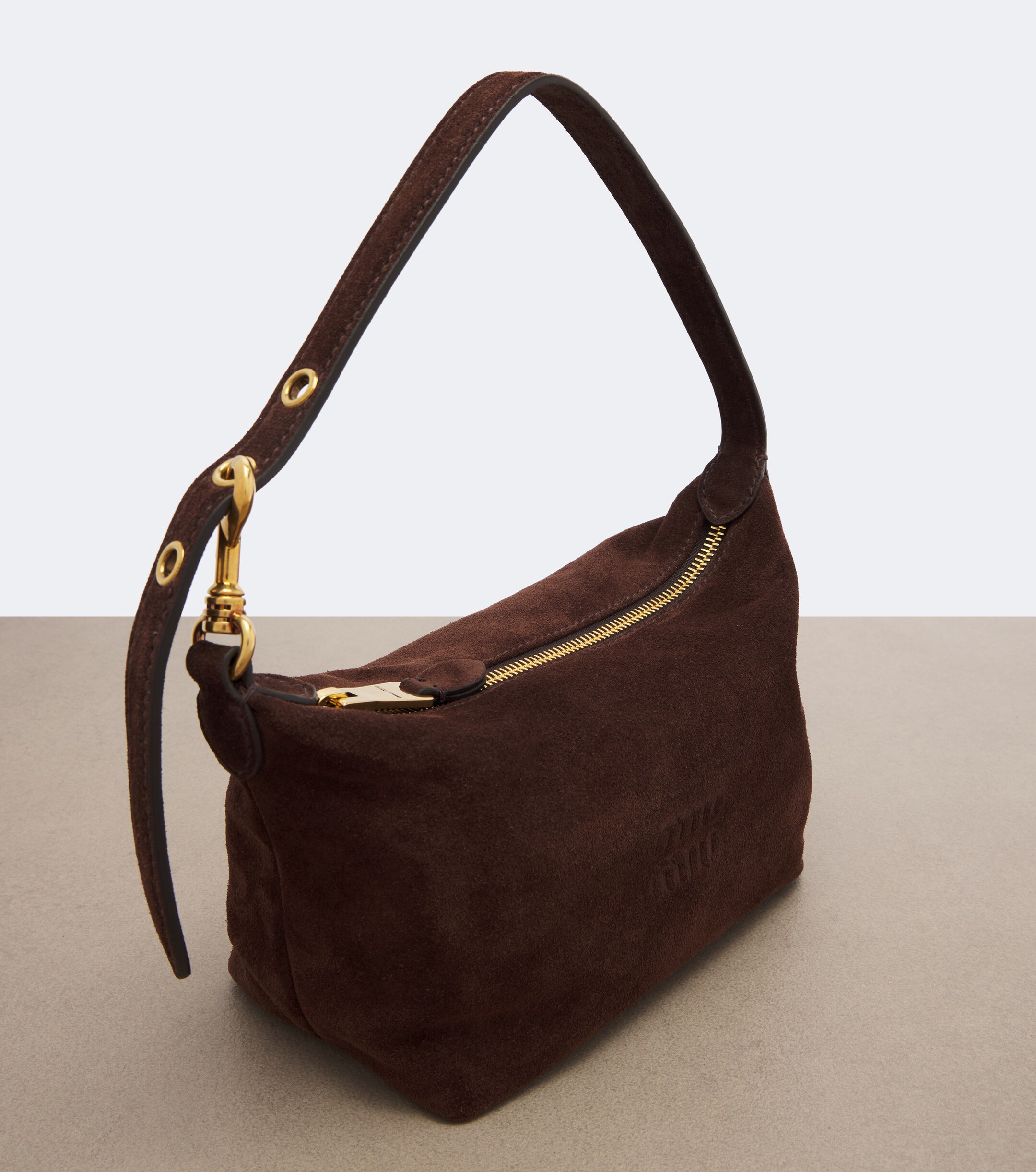 Miu Miu Miu Miu Spirit suede shoulder bag
