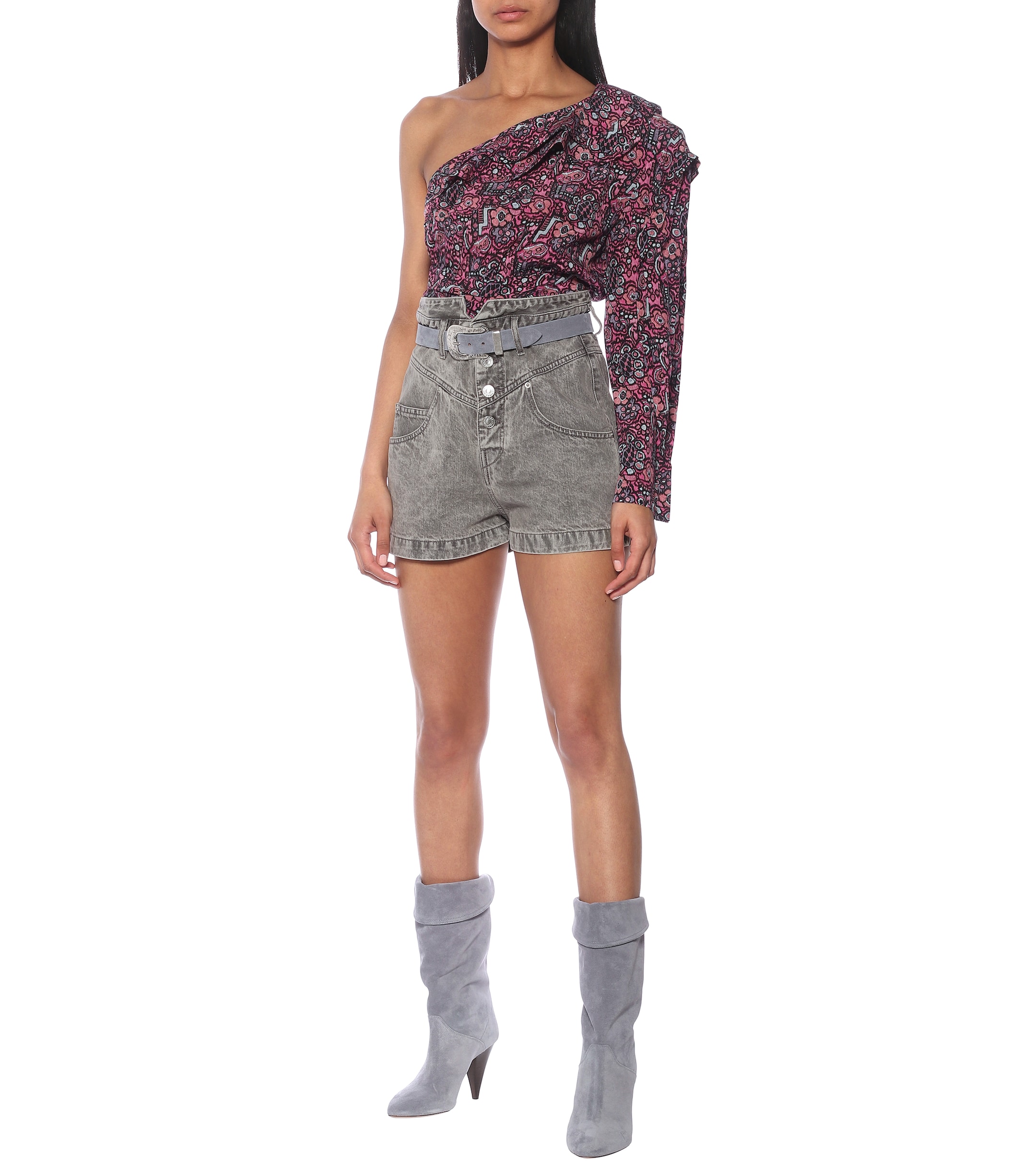 Isabel Marant Rafiki stretch-silk top