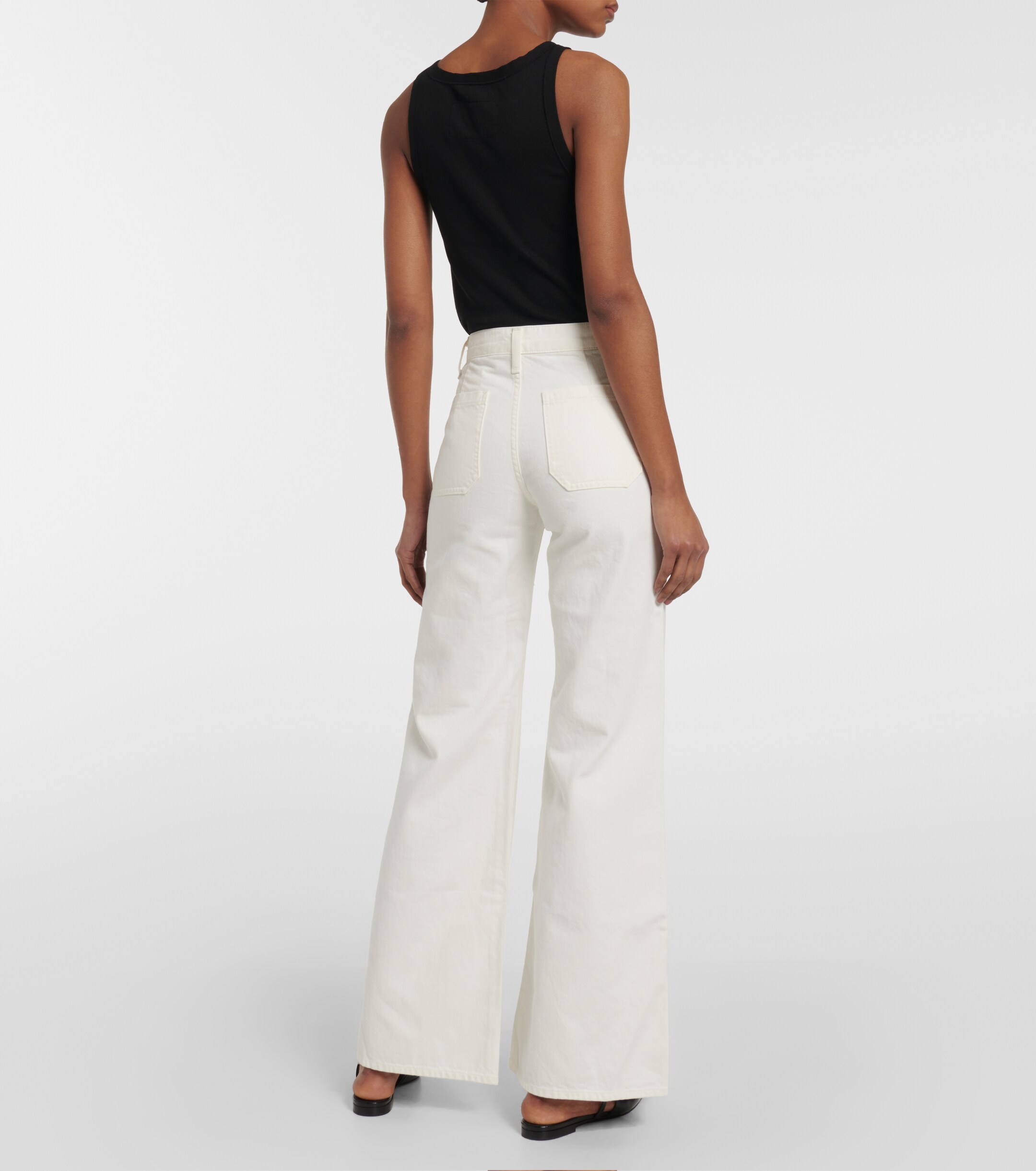 Nili Lotan Florence high-rise flared jeans