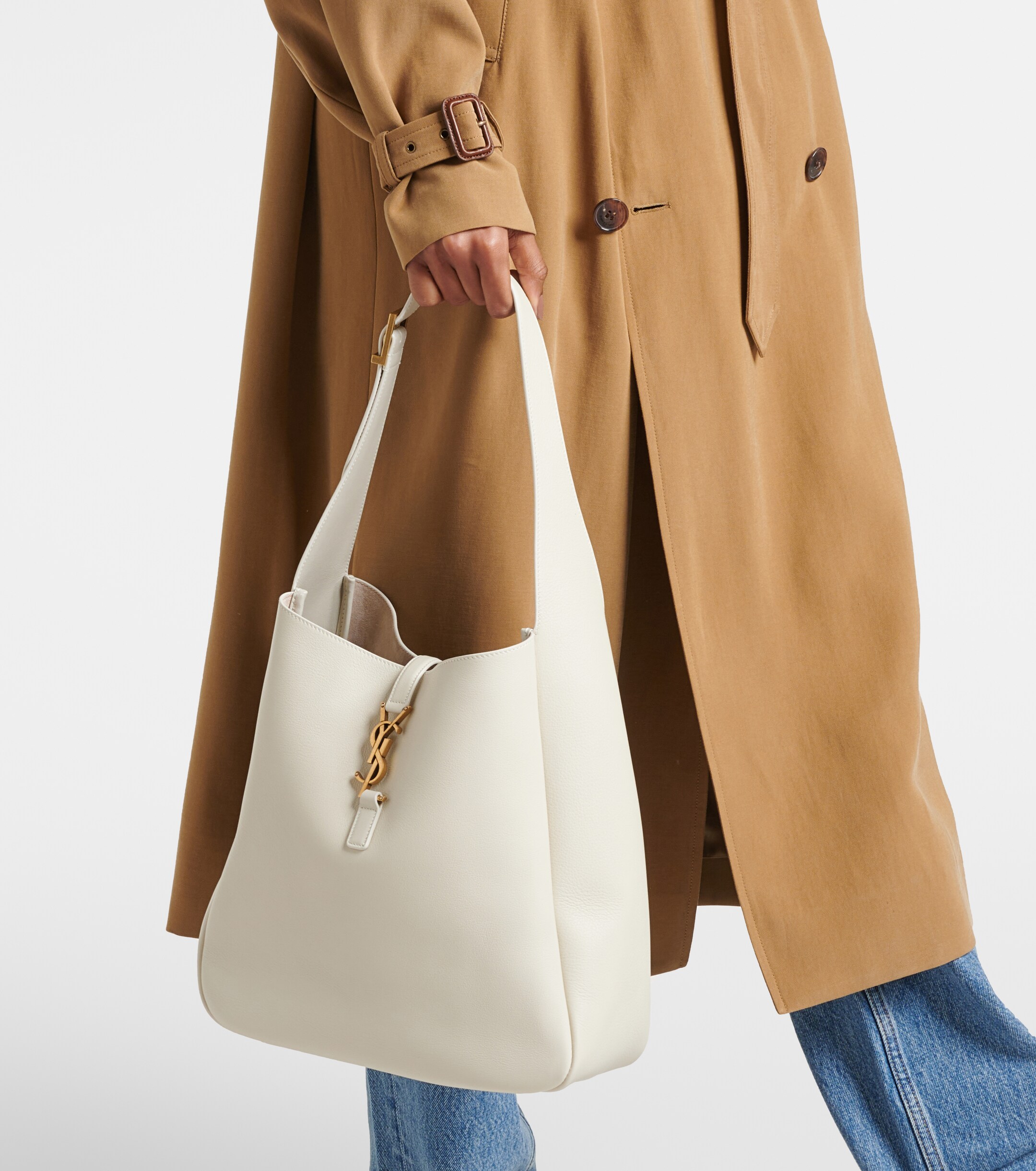 Saint Laurent Le 5 à 7 Supple Large leather shoulder bag