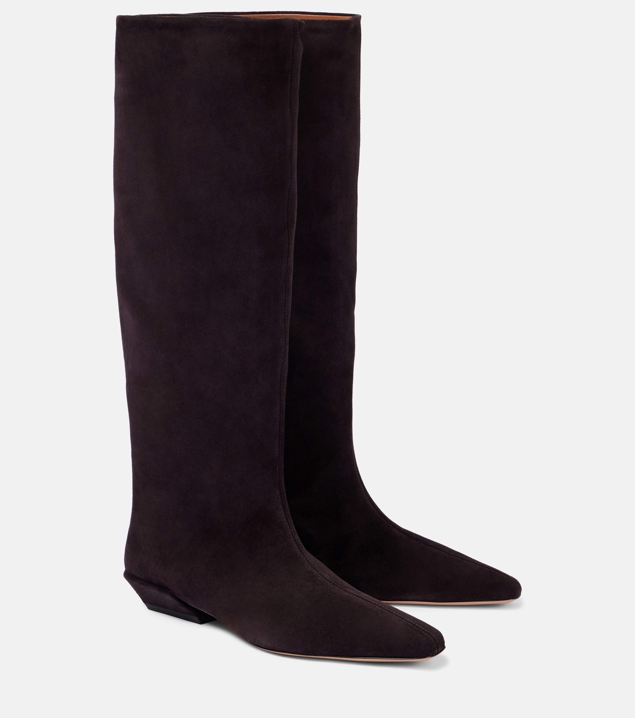 Paris Texas Bettina 25 suede knee-high boots