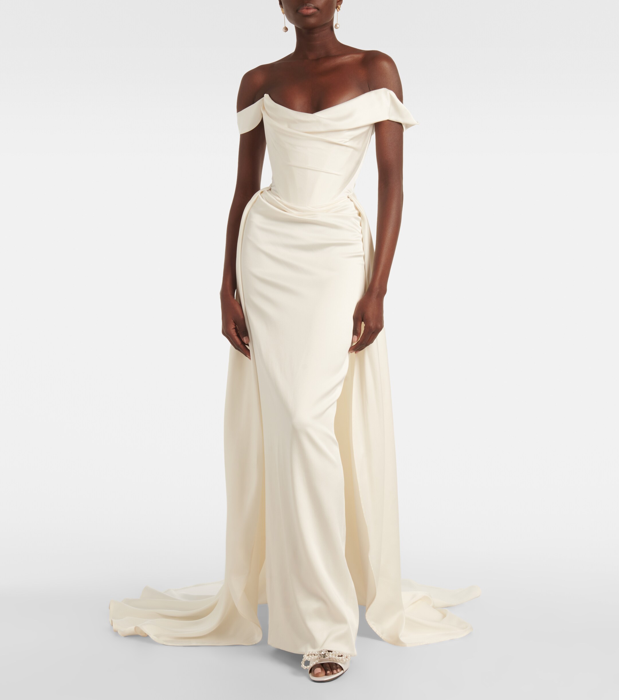 Vivienne Westwood Bridal Nova Grace satin gown