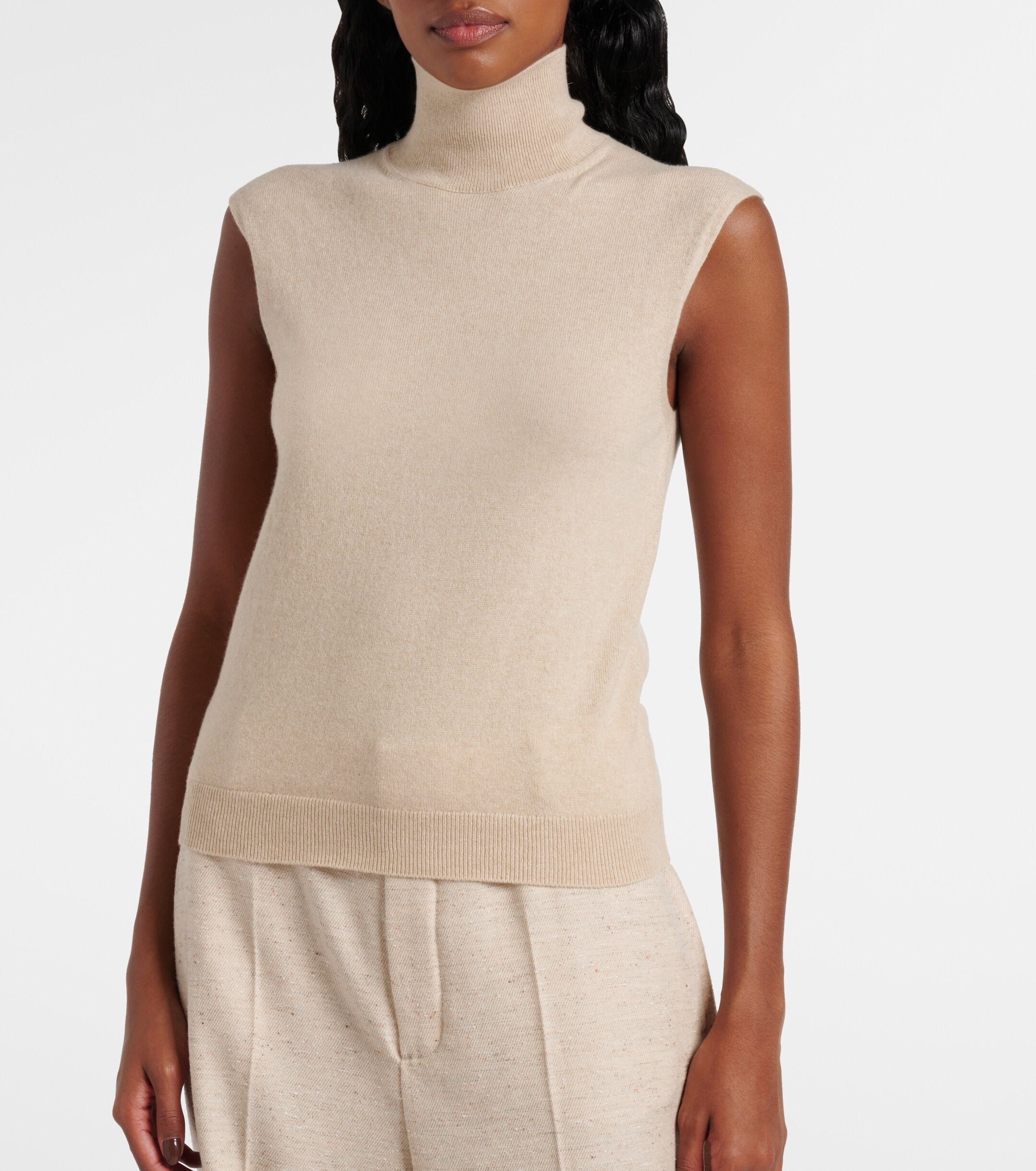 Loro Piana Cashmere turtleneck top thumbnail