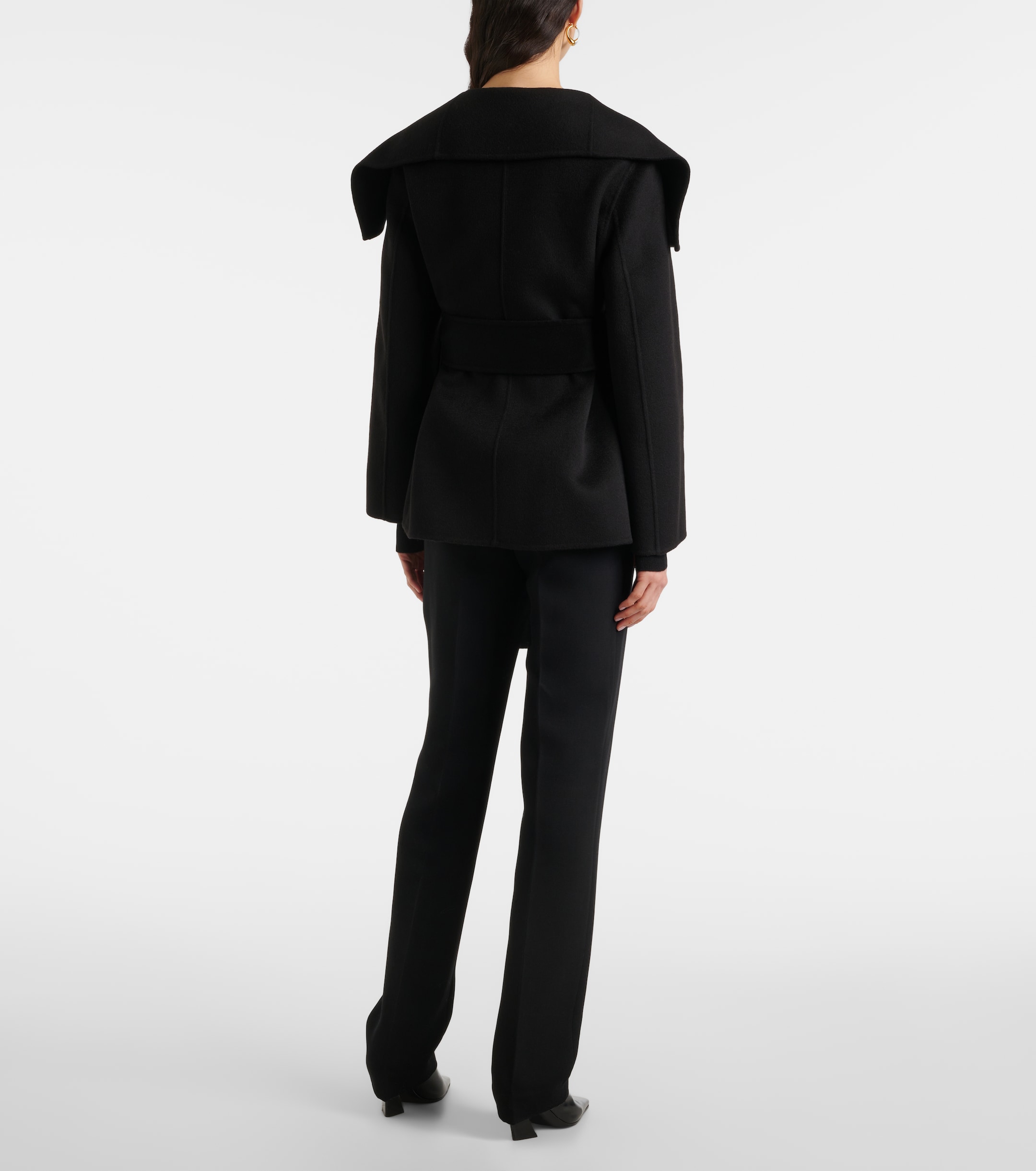 JOSEPH Adrienne wool and cashmere wrap coat