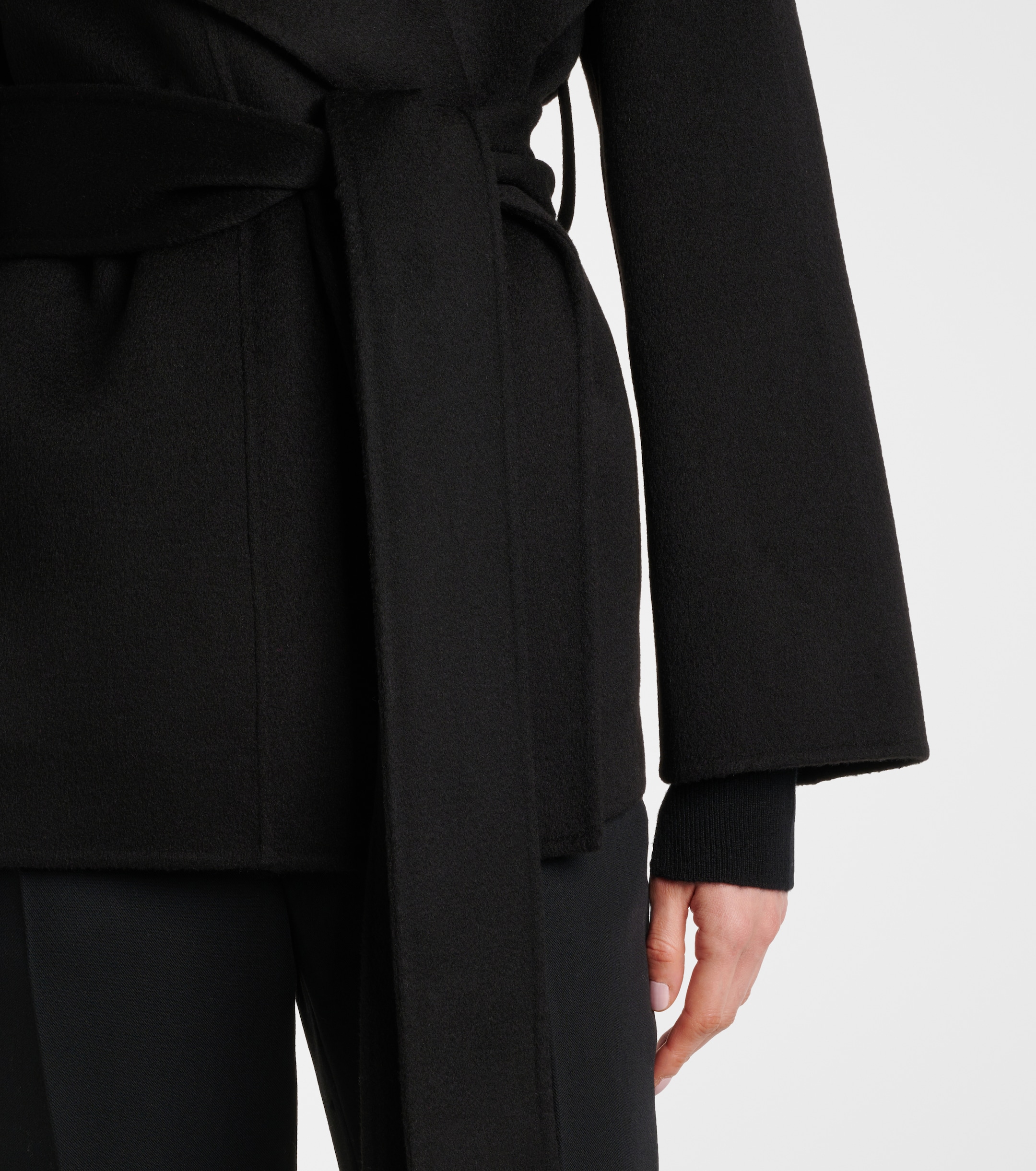 JOSEPH Adrienne wool and cashmere wrap coat