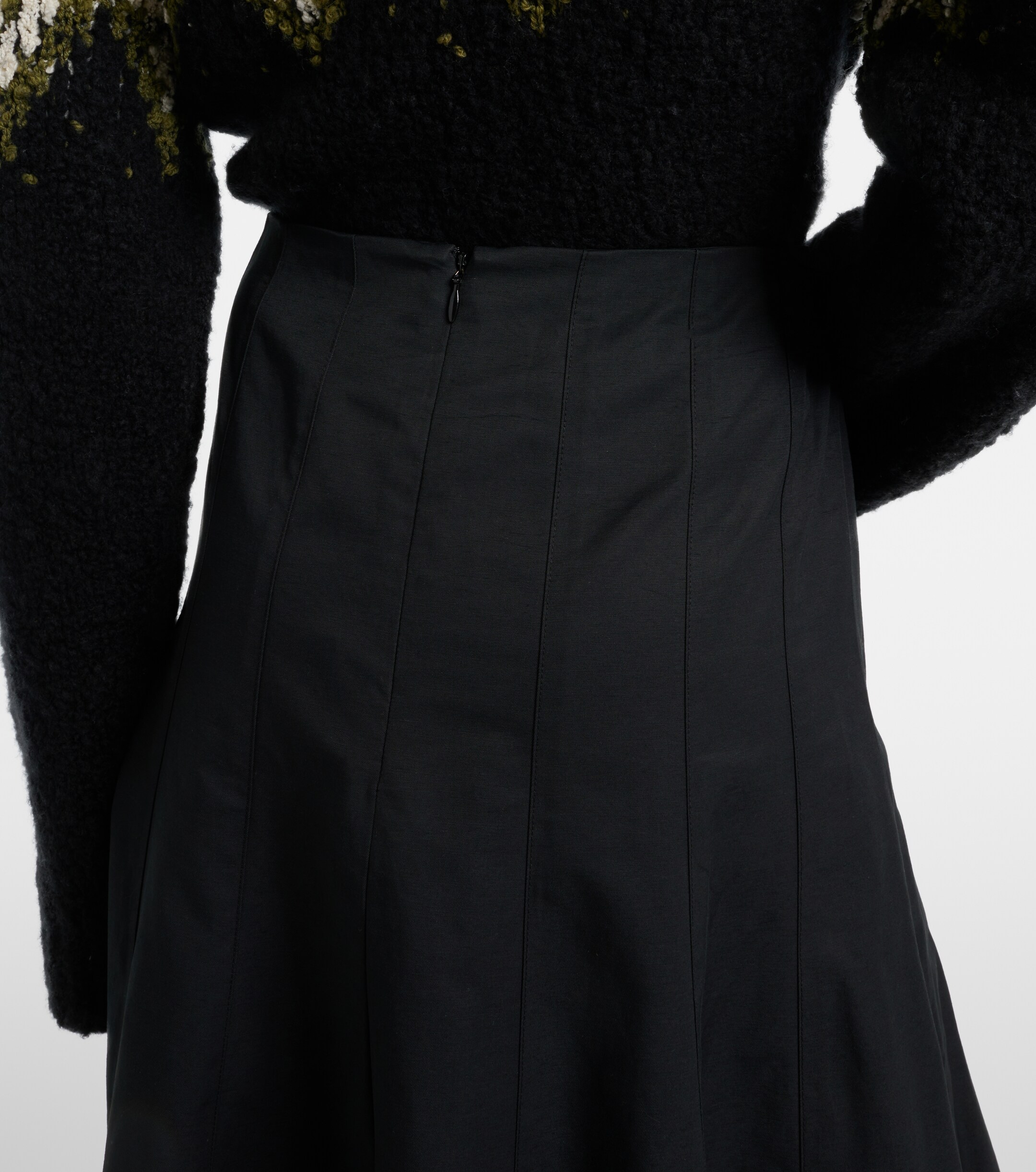 Proenza Schouler Heidi cotton-blend midi skirt