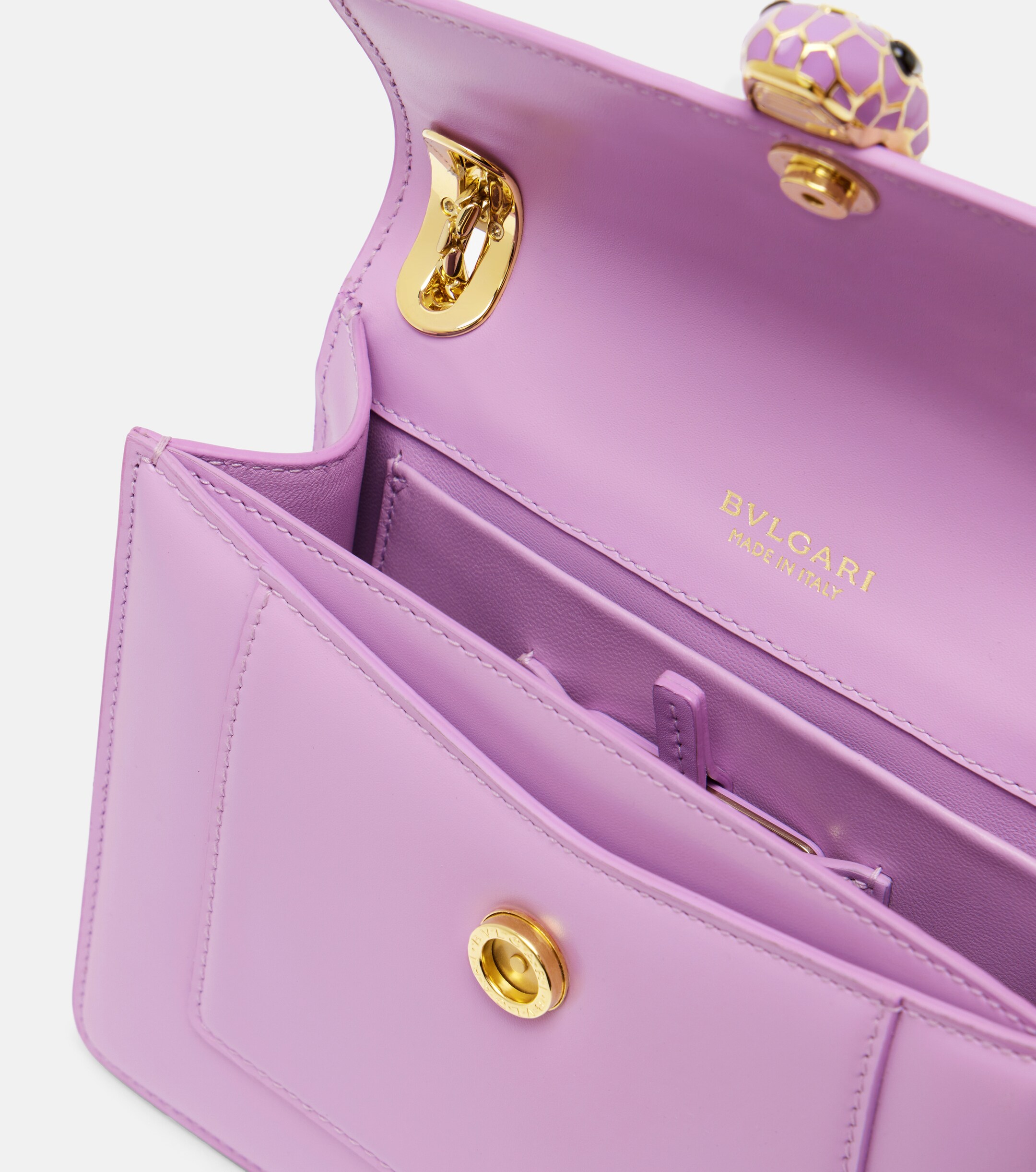 Bvlgari Serpenti Forever Small leather crossbody bag thumbnail