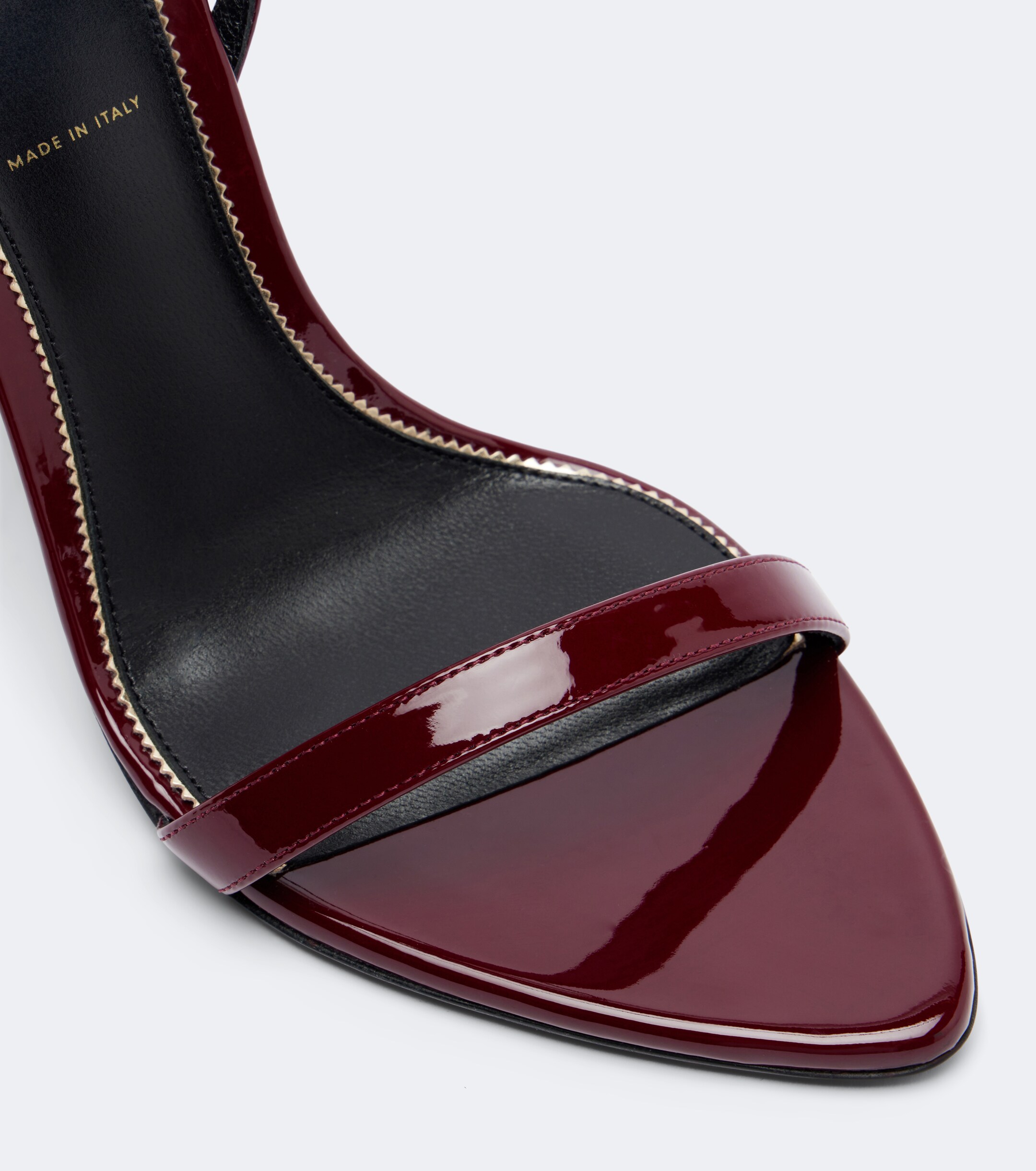 Tom Ford Tom Ford Padlock patent leather sandals