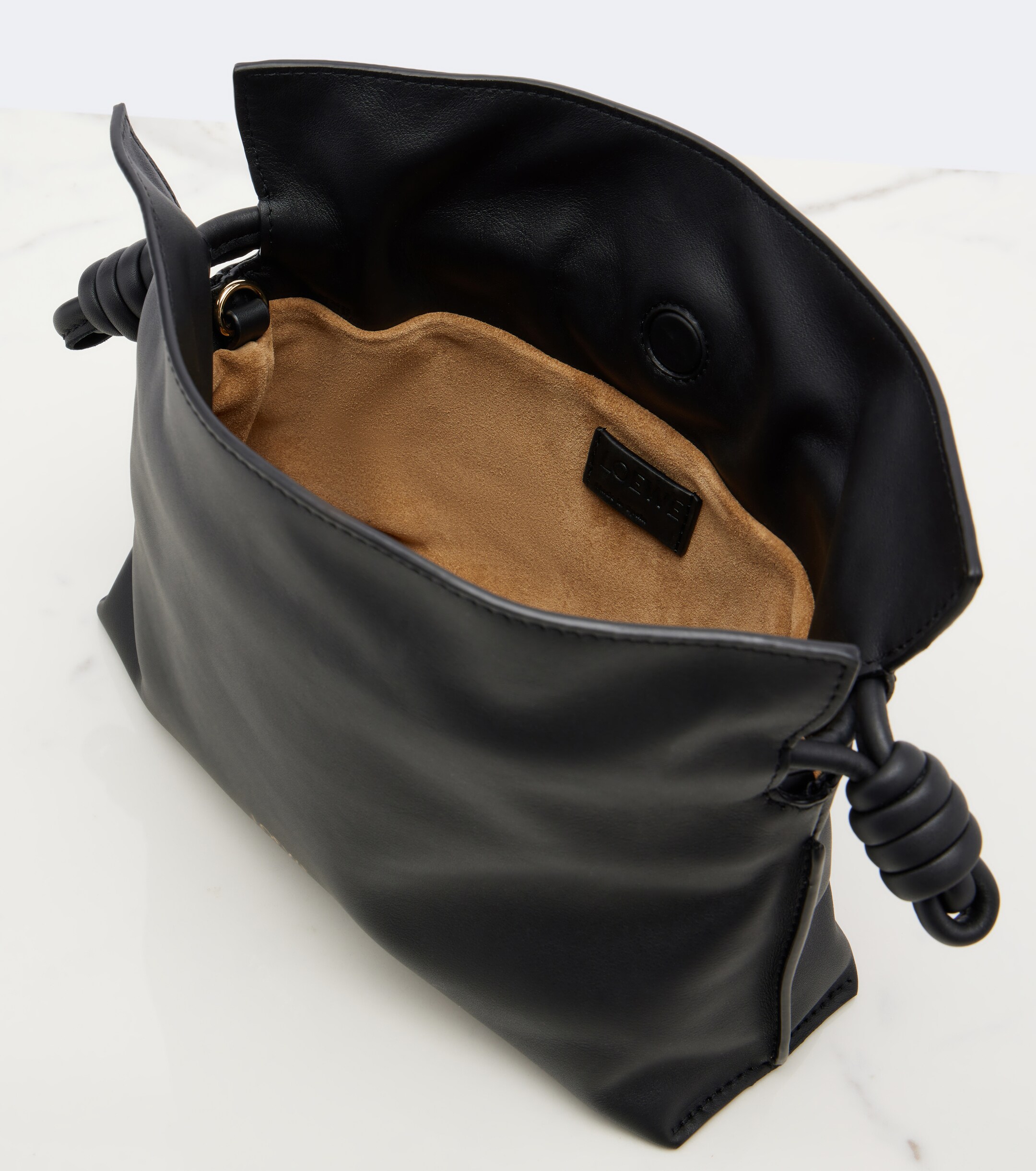 Loewe Flamenco Mini leather clutch