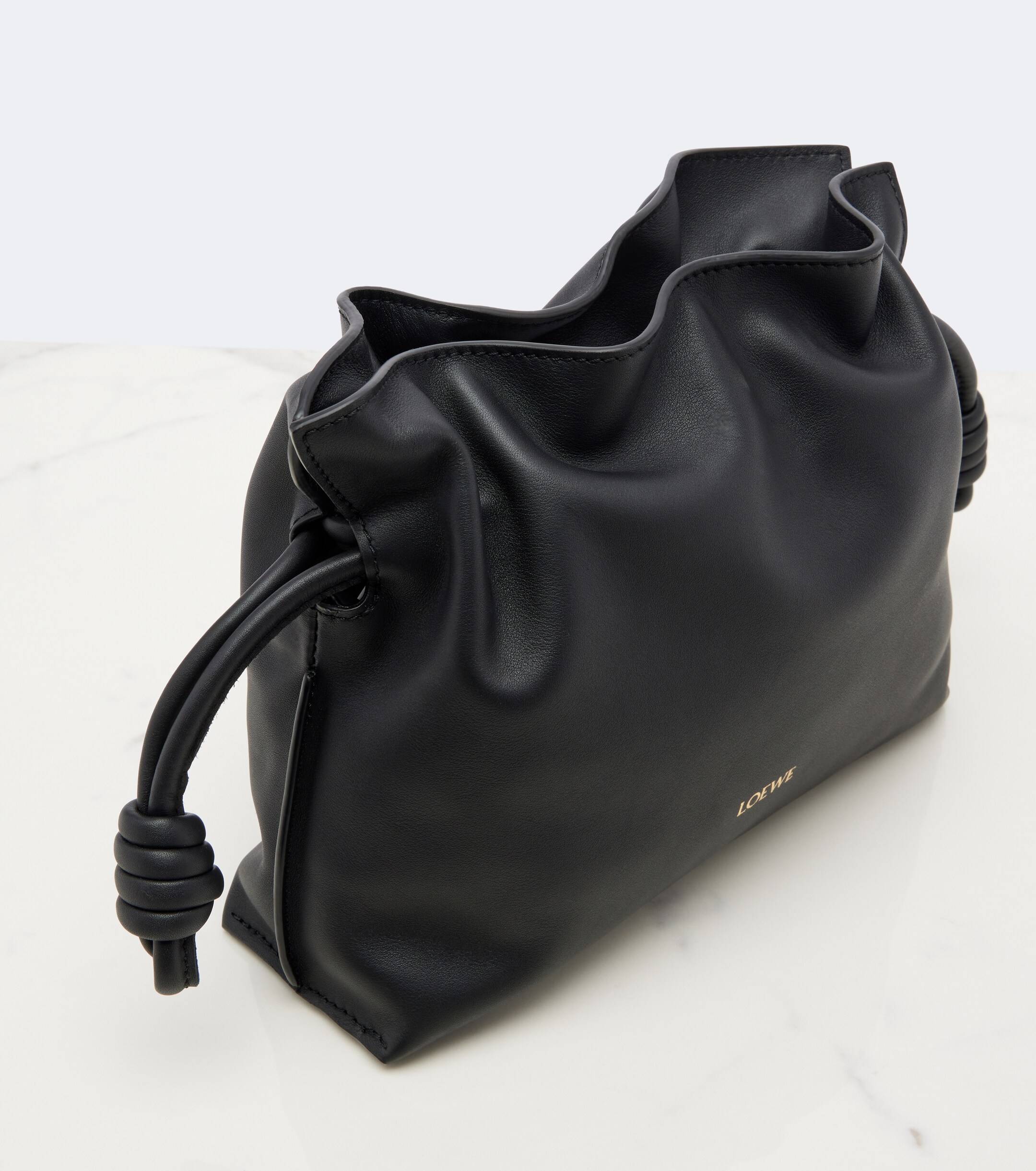Loewe Flamenco Mini leather clutch