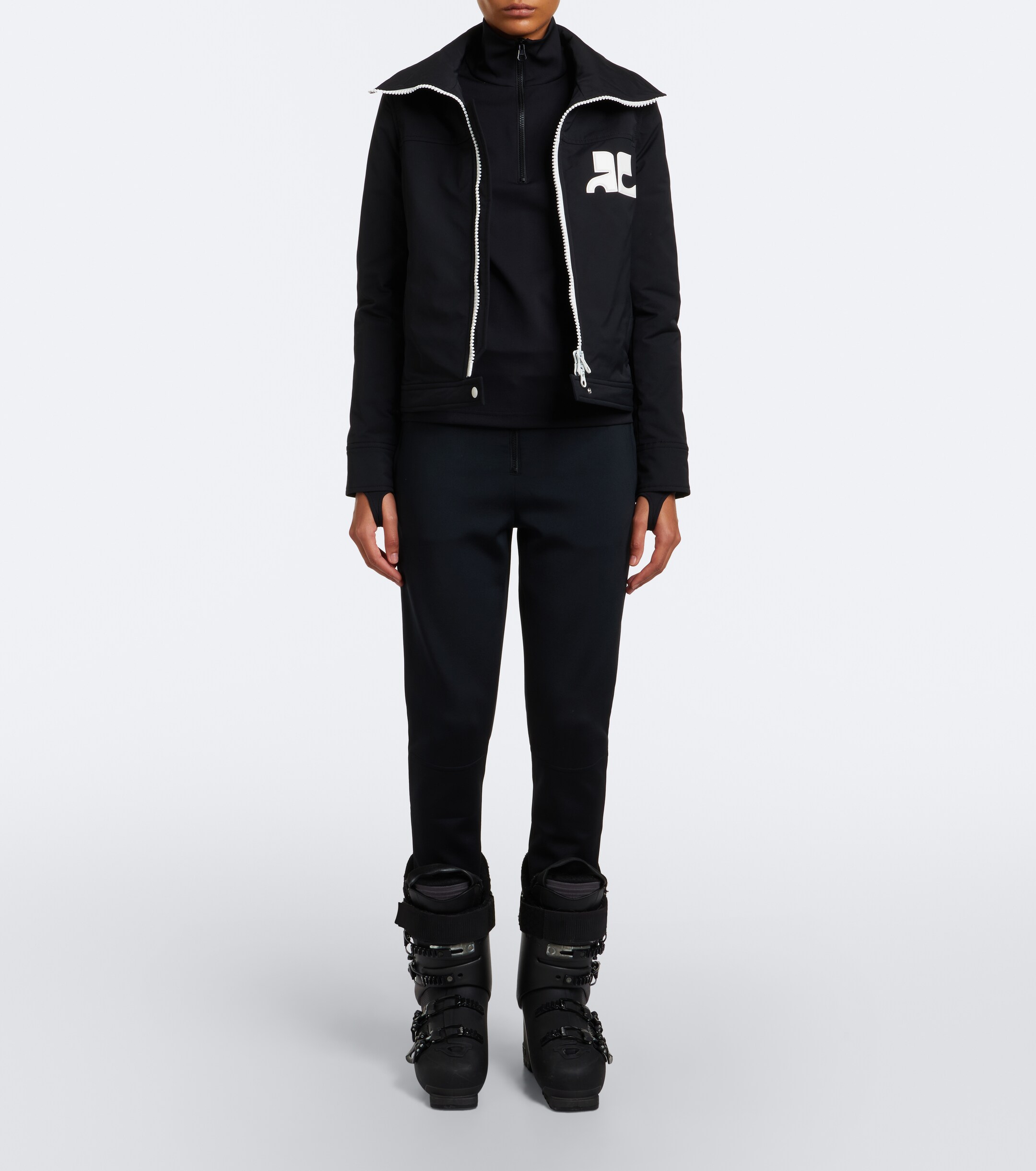 Courrèges Courrèges Logo ski top