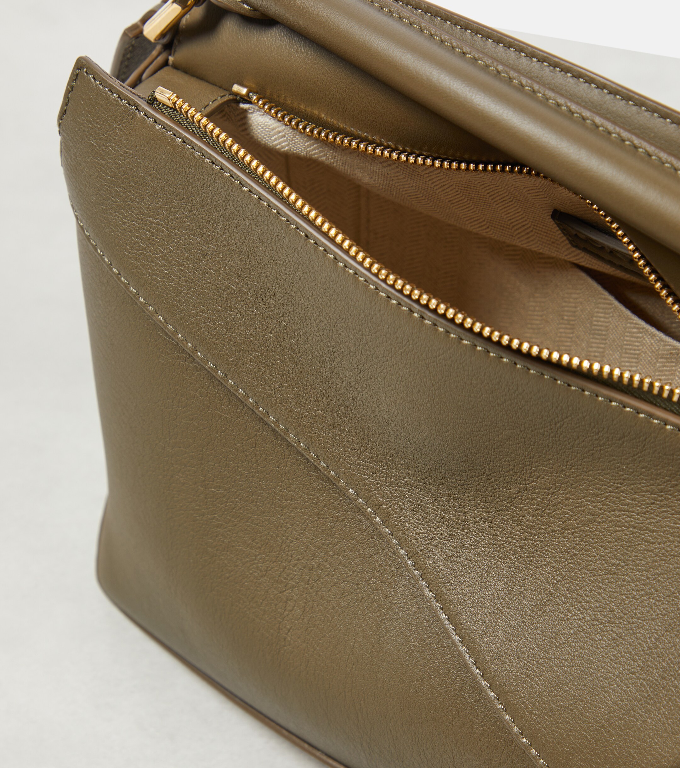 Loewe Puzzle Edge Small leather top-handle bag