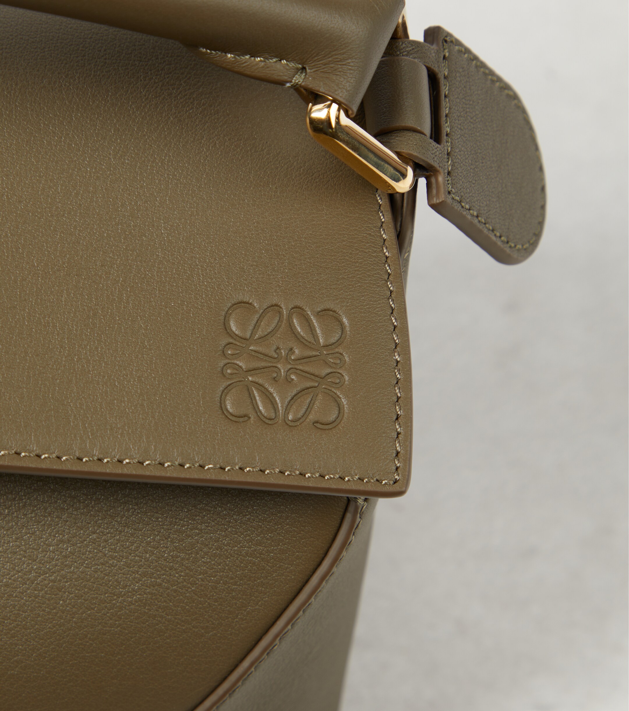 Loewe Puzzle Edge Small leather top-handle bag