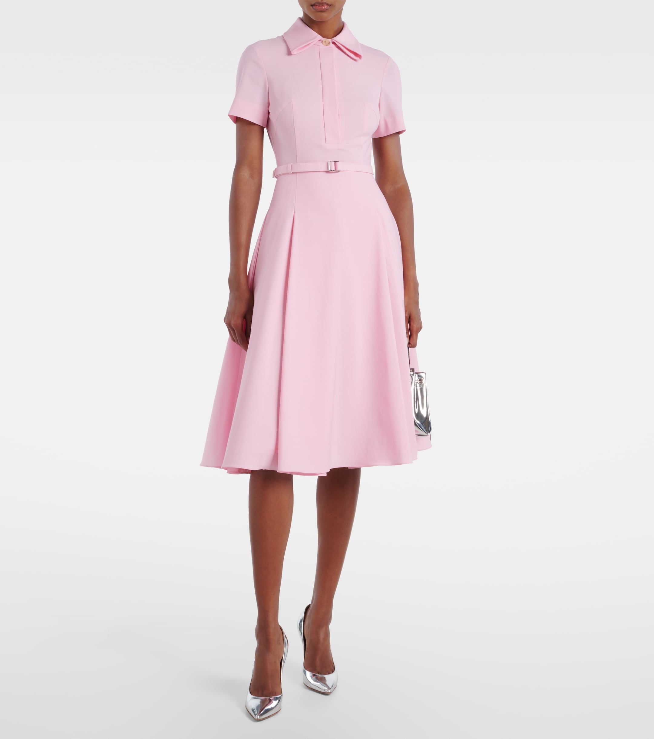 Emilia Wickstead Iwona belted shirt dress