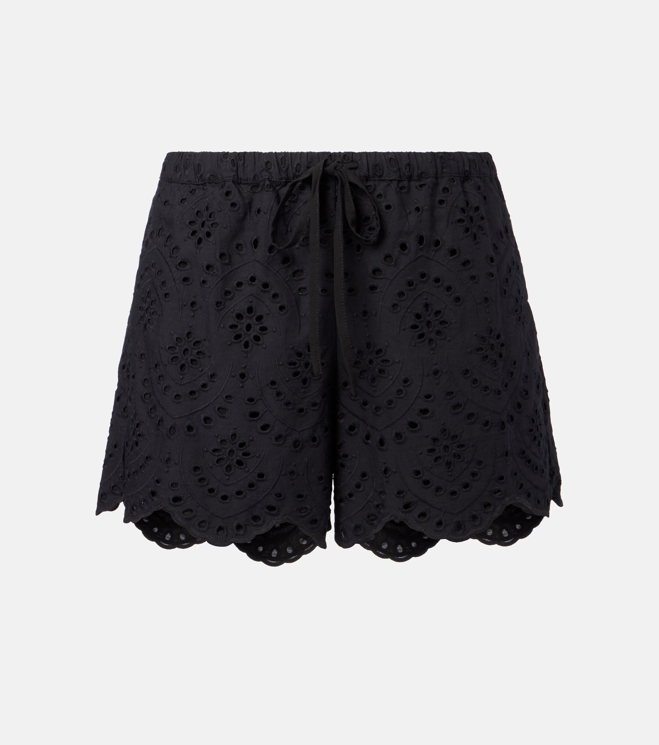 Poupette St Barth Cruse broderie anglaise cotton shorts thumbnail