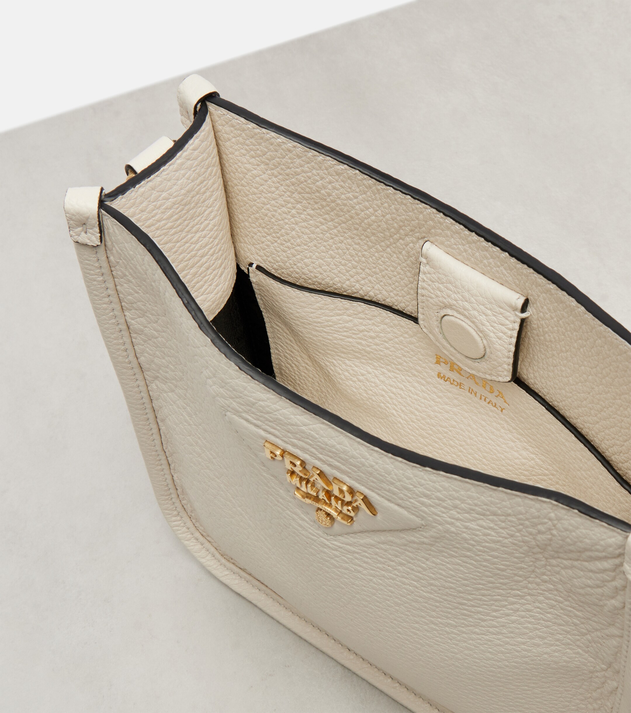 Prada Mini leather shoulder bag
