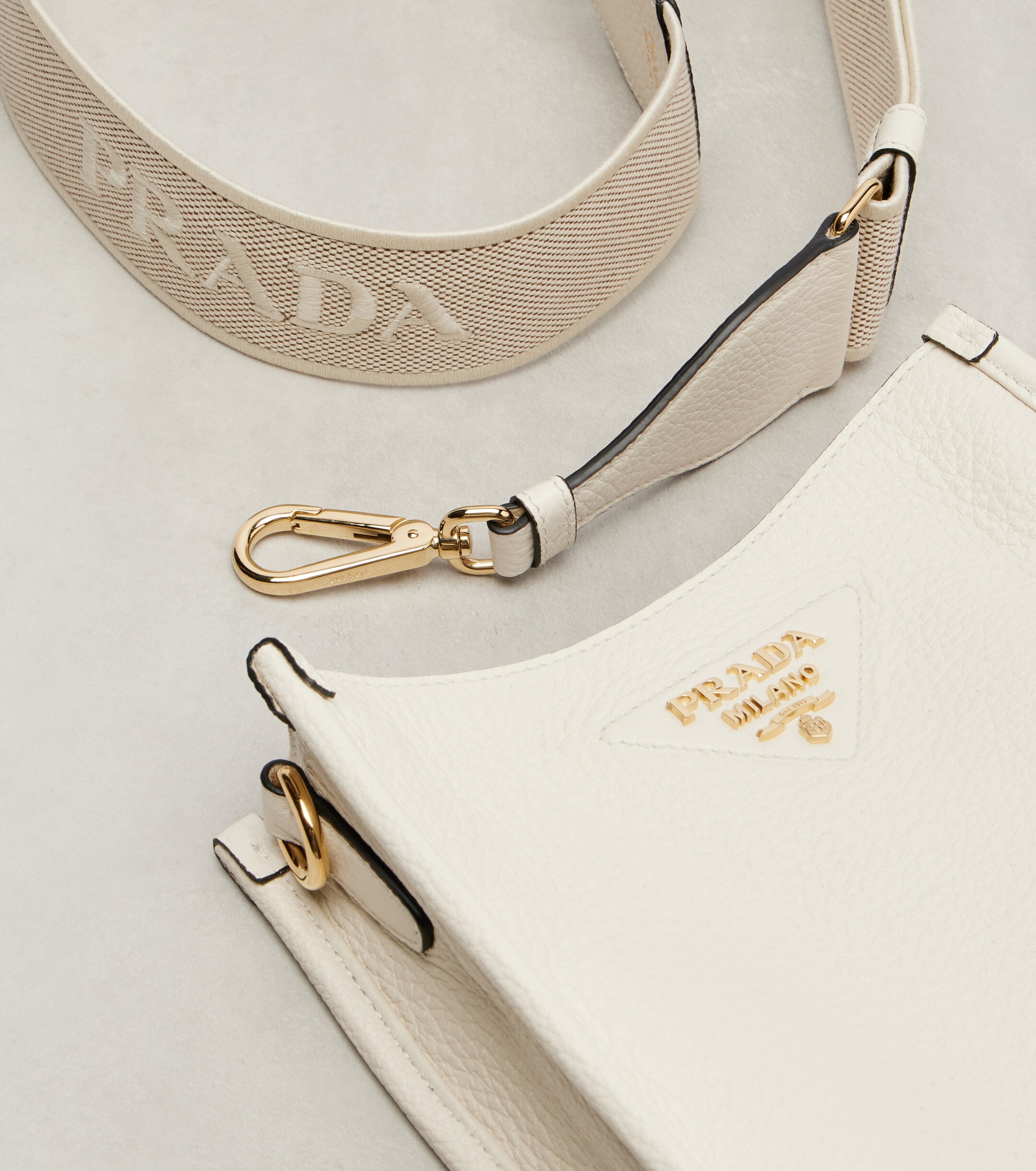 Prada Mini leather shoulder bag