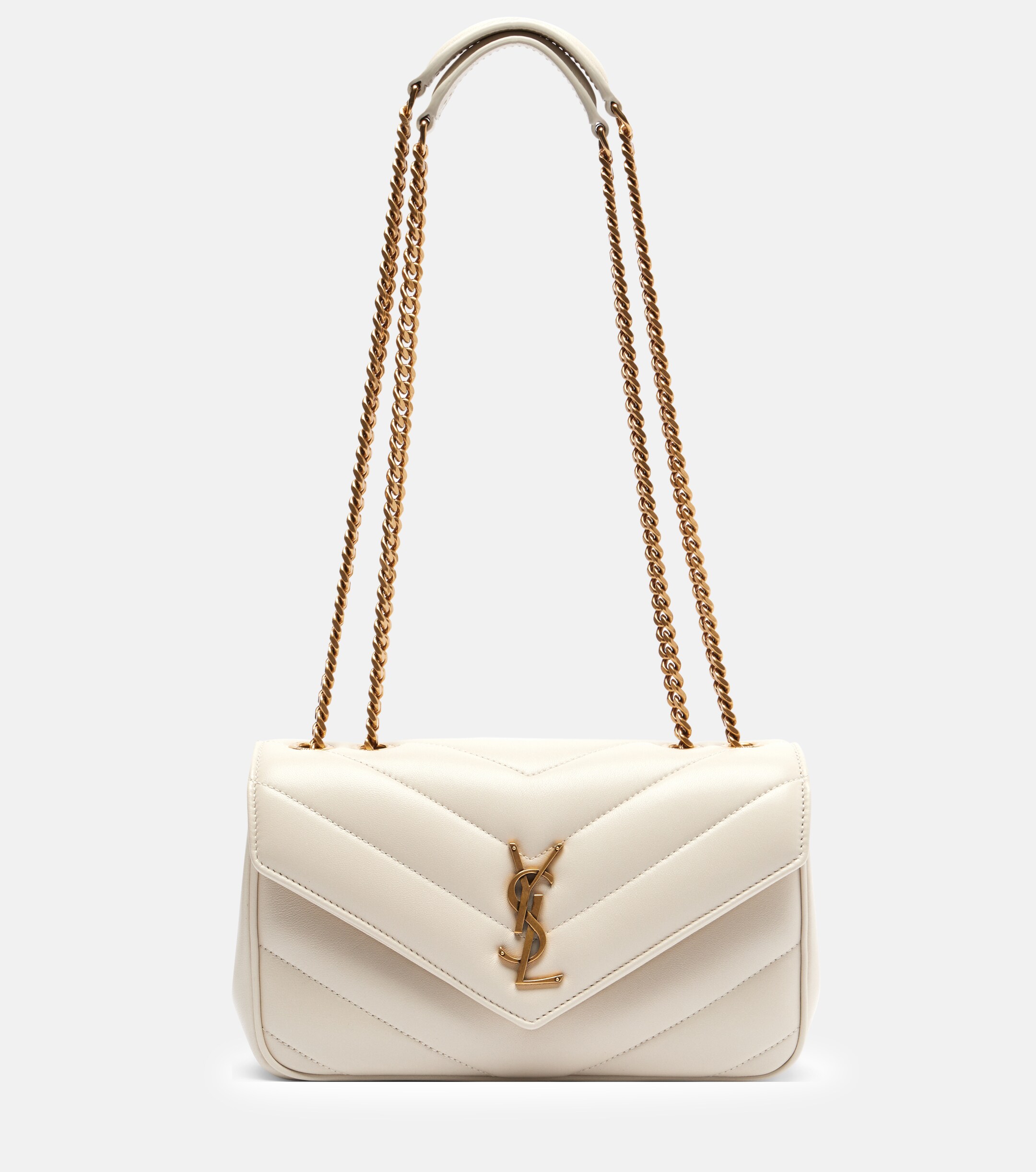 Saint Laurent Loulou Small leather shoulder bag