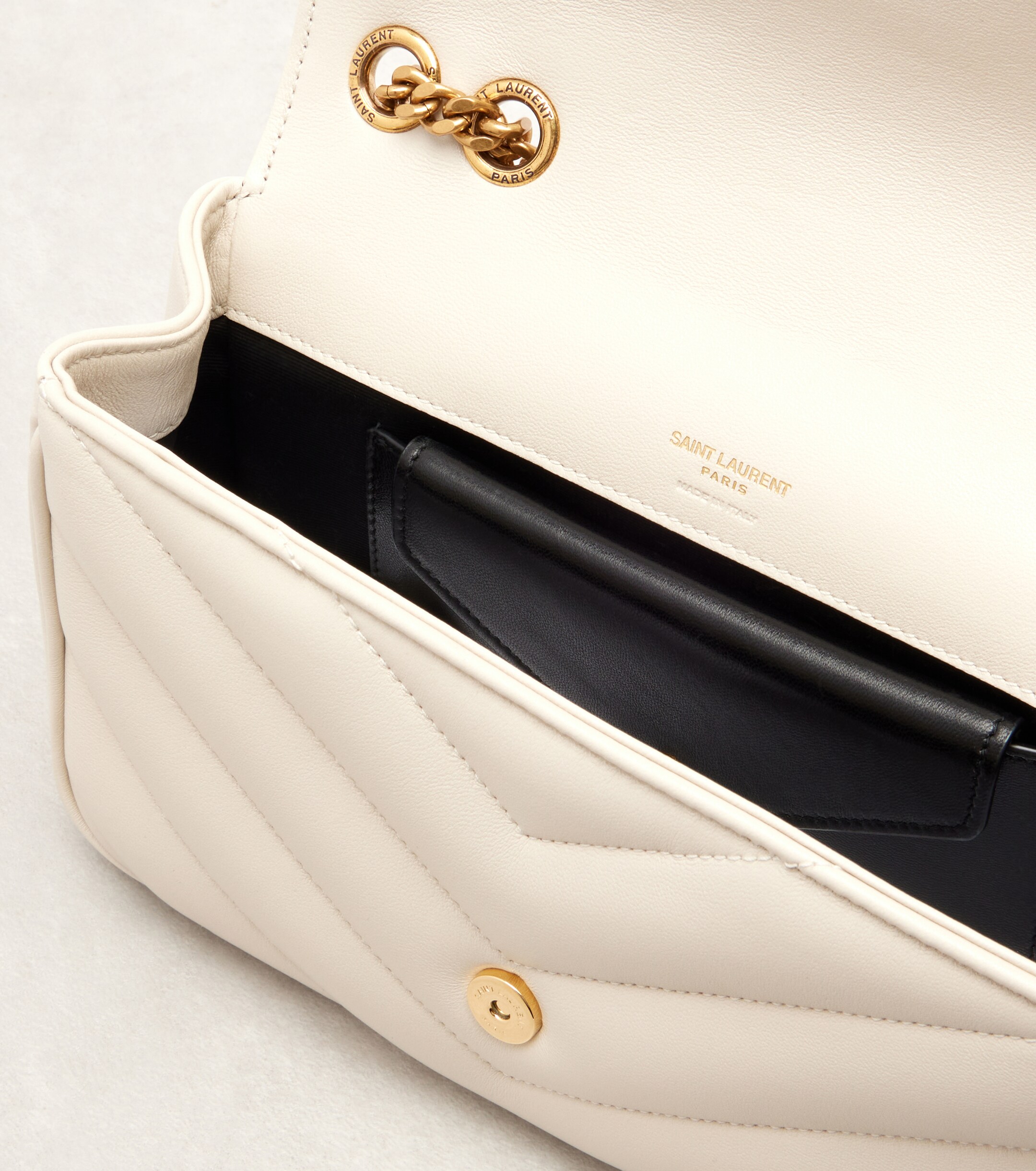 Saint Laurent Loulou Small leather shoulder bag