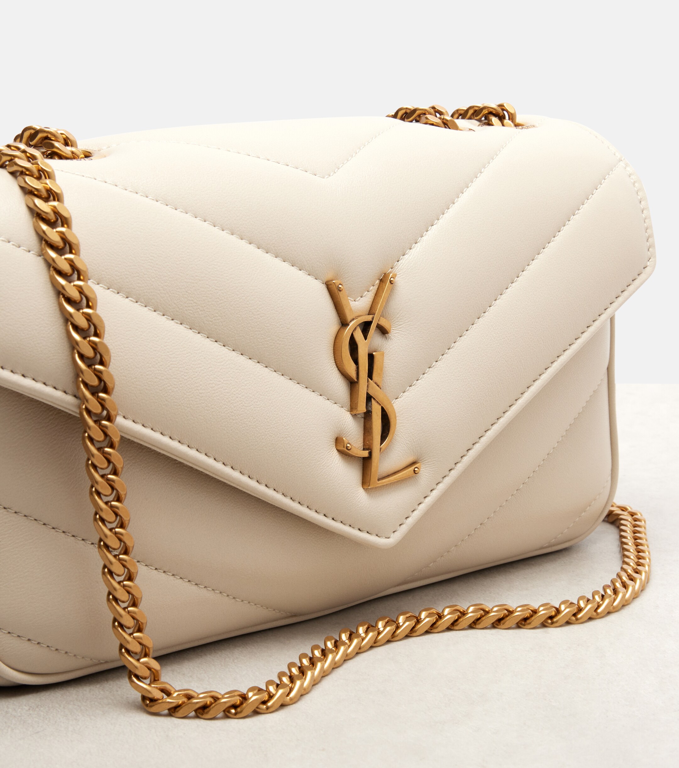 Saint Laurent Loulou Small leather shoulder bag