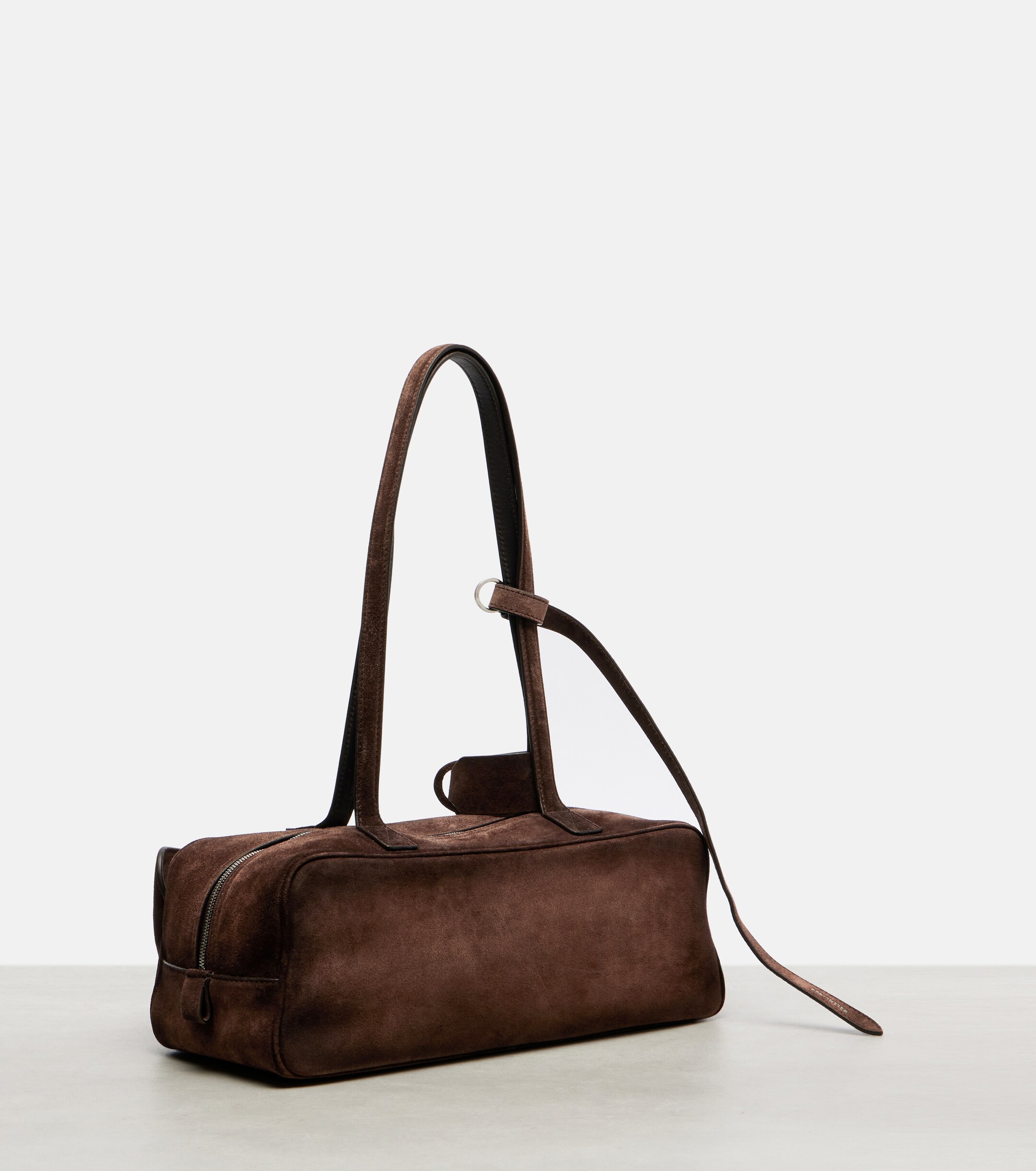 Balenciaga Carrie Small suede shoulder bag