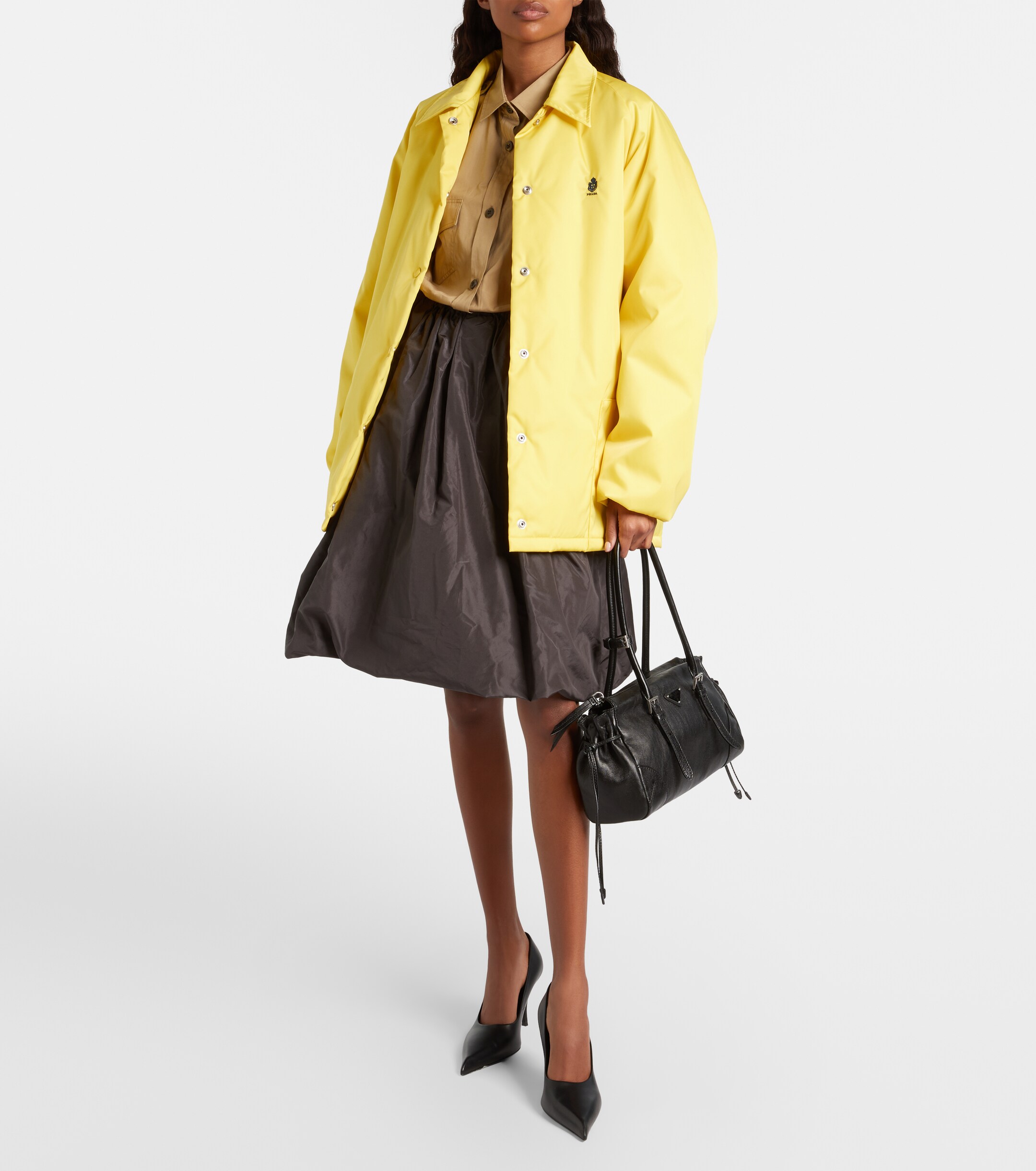 Prada Prada Bonnie Medium leather tote bag