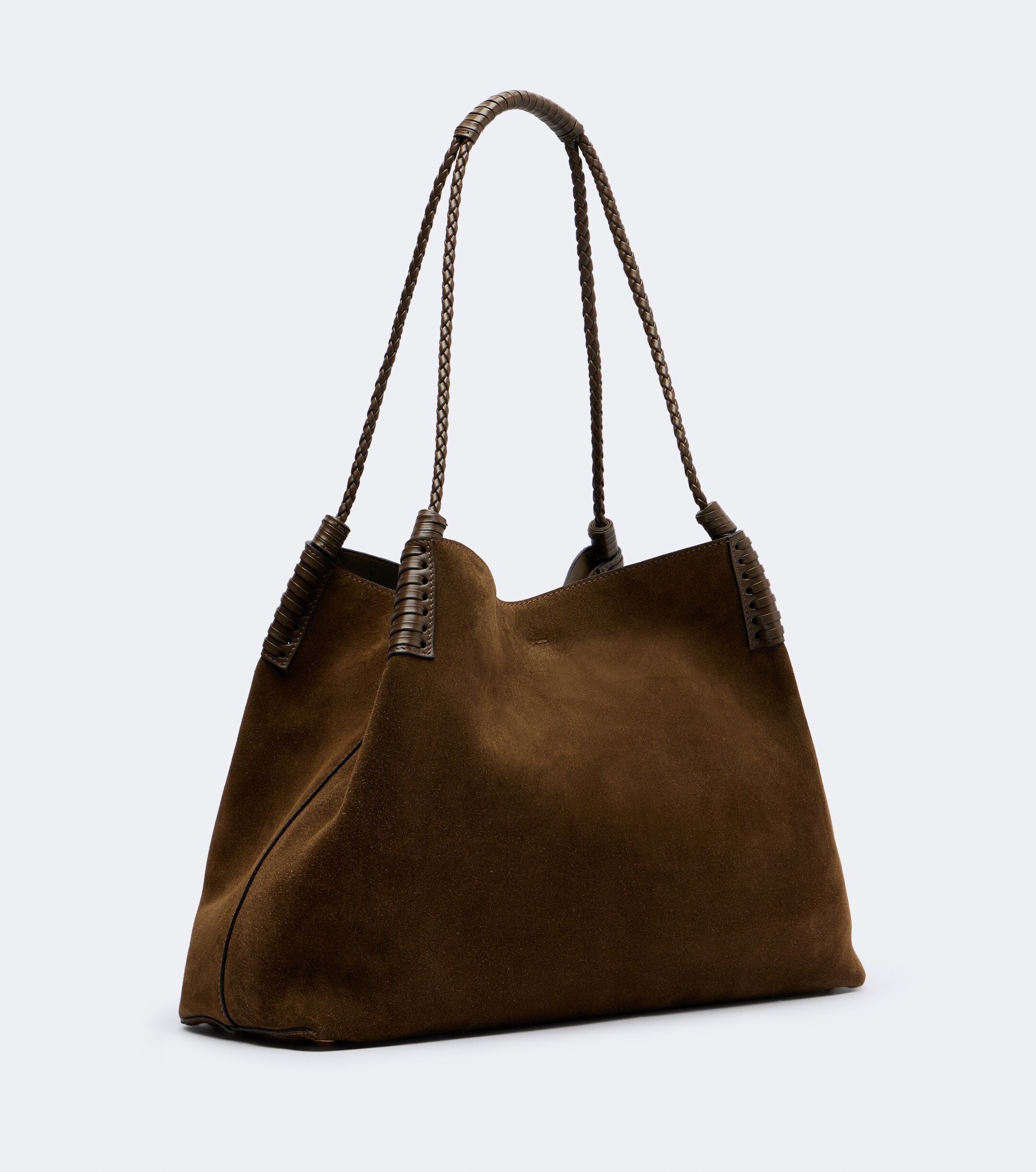 Etro Libra Large suede tote bag