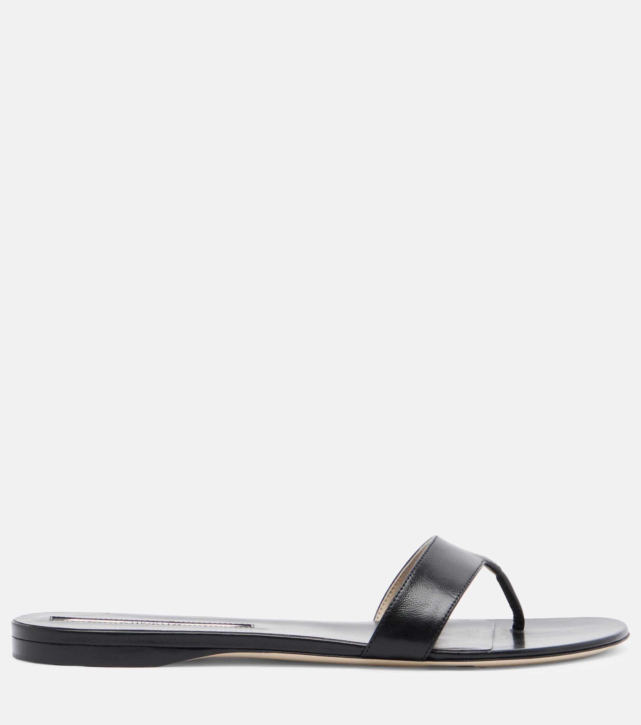 Christen Christen Helix leather thong sandals