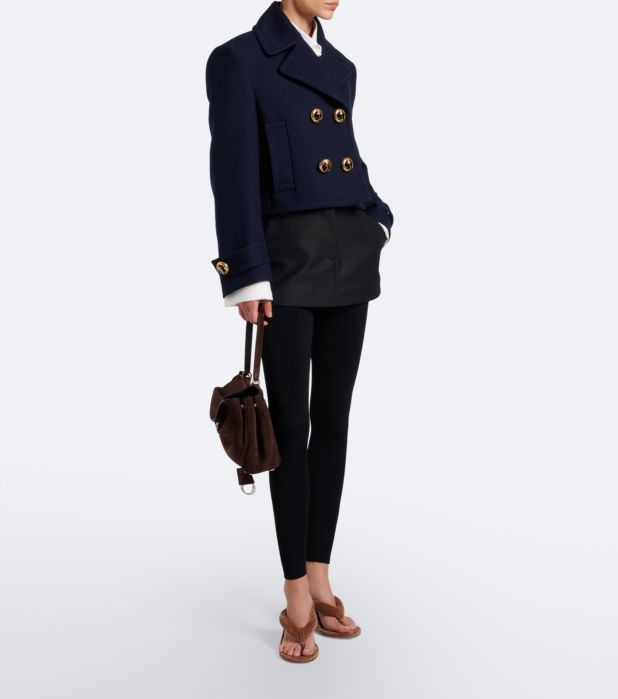 Balenciaga Rodeo Small suede top-handle bag