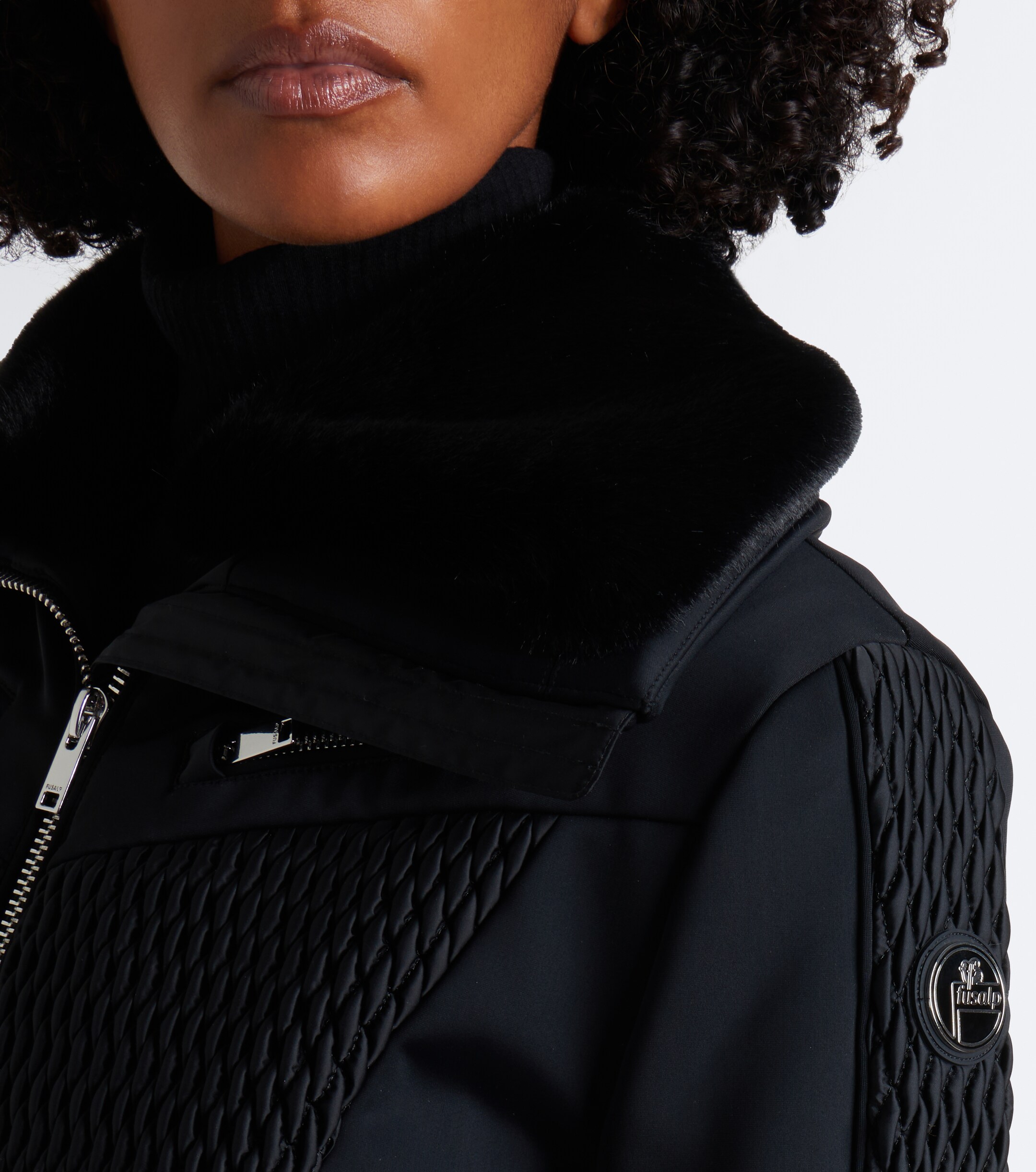 FUSALP Fusalp Montanetta belted flared ski suit