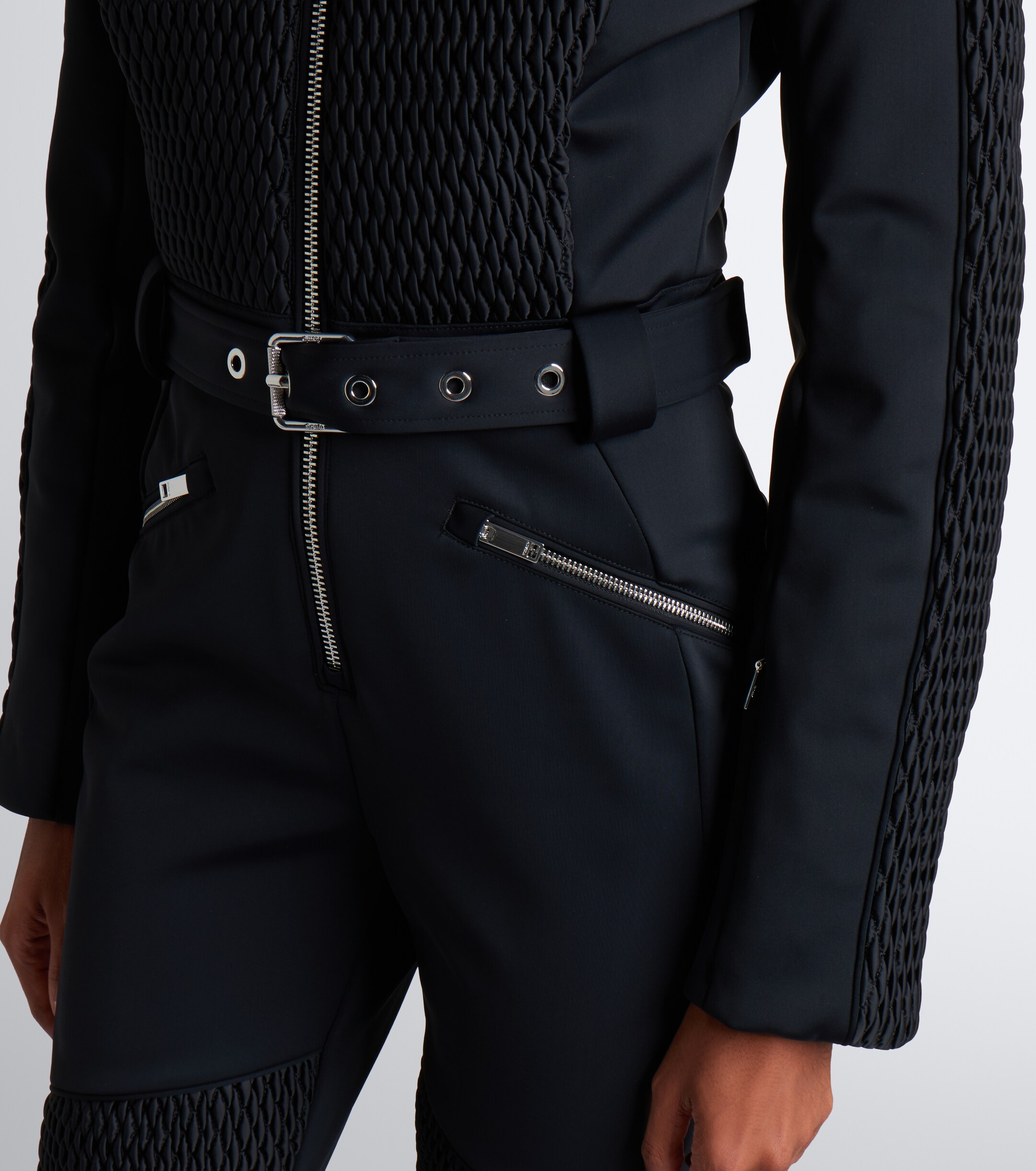 FUSALP Fusalp Montanetta belted flared ski suit
