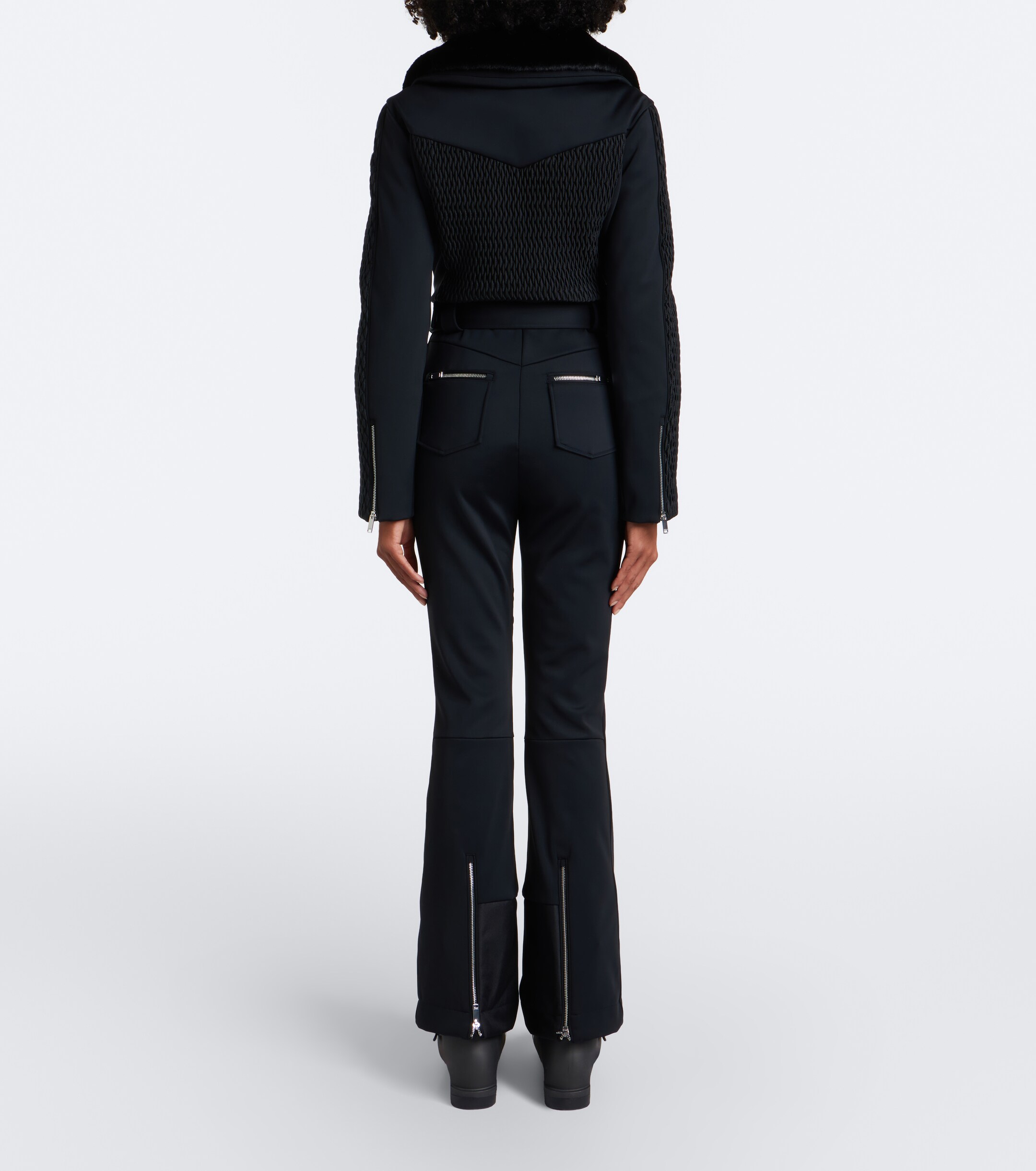 FUSALP Fusalp Montanetta belted flared ski suit