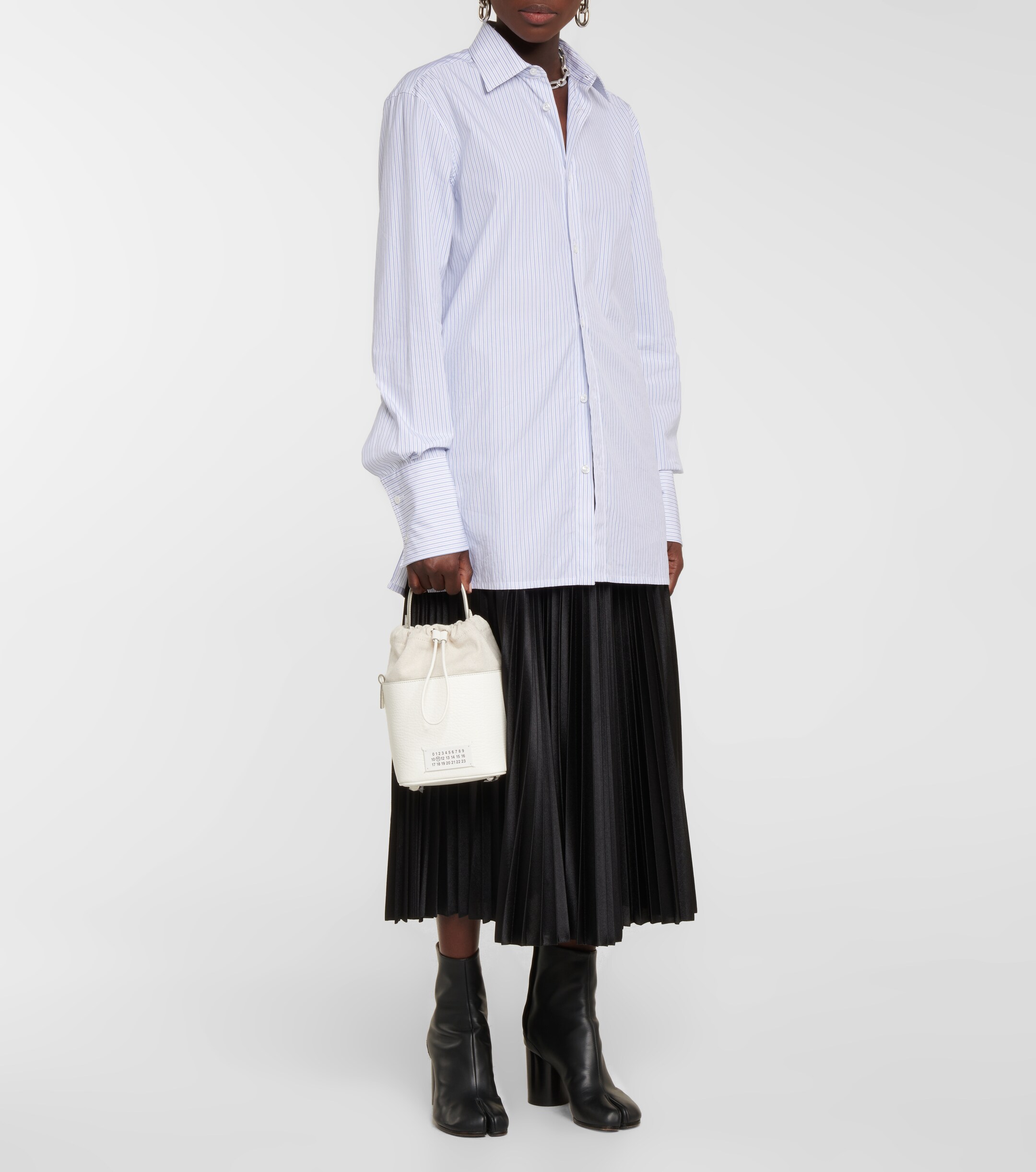Maison Margiela 5AC leather bucket bag