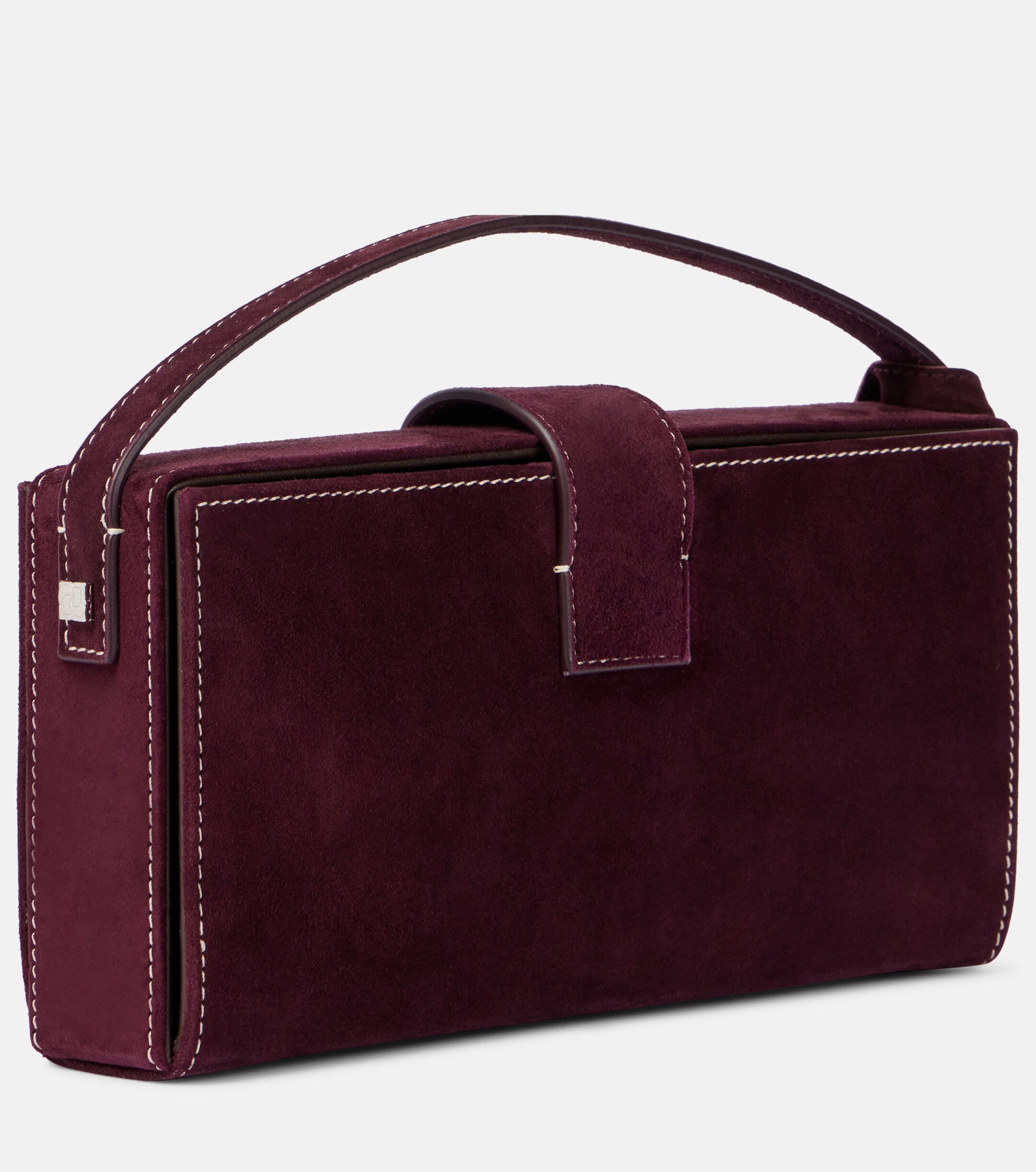 Magda Butrym Apolonia Small suede clutch