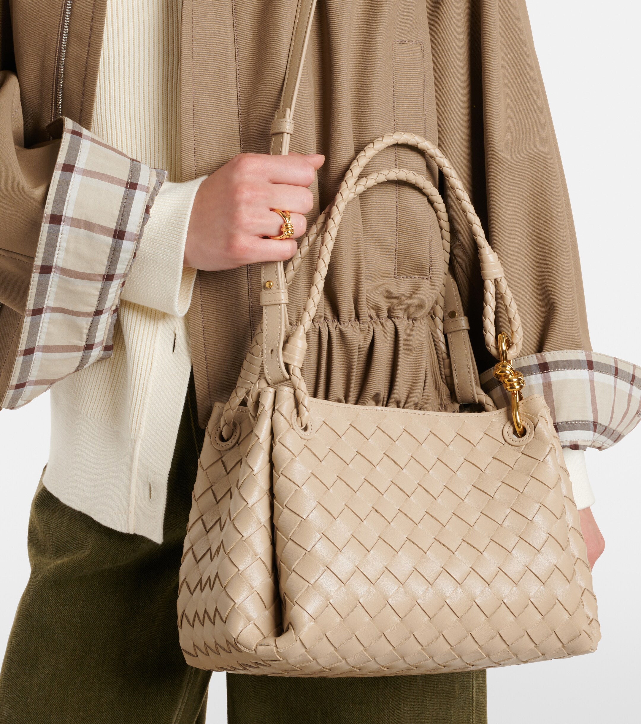 Bottega Veneta Parachute Medium leather tote bag