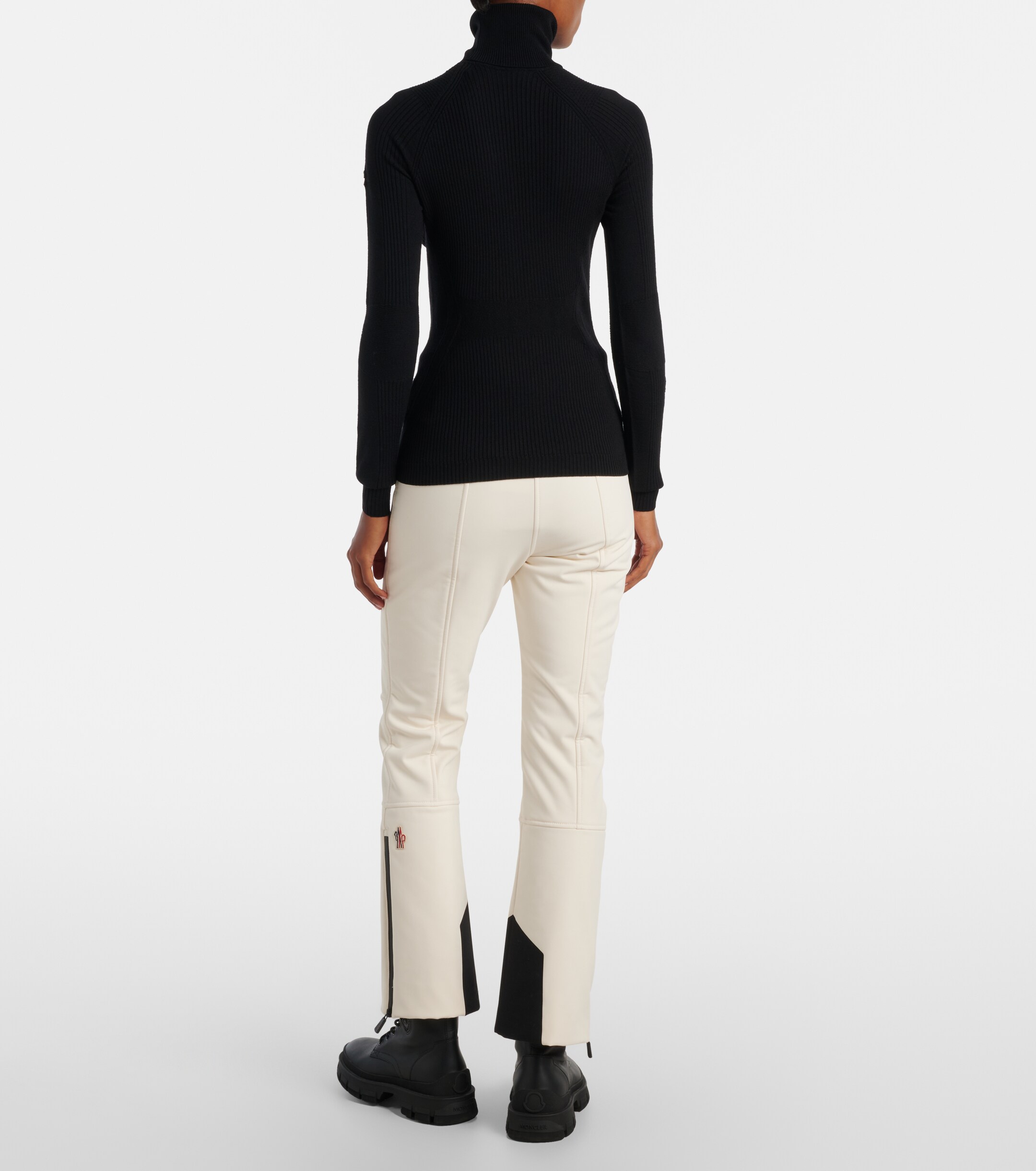 MONCLER GRENOBLE Wool-blend turtleneck sweater thumbnail