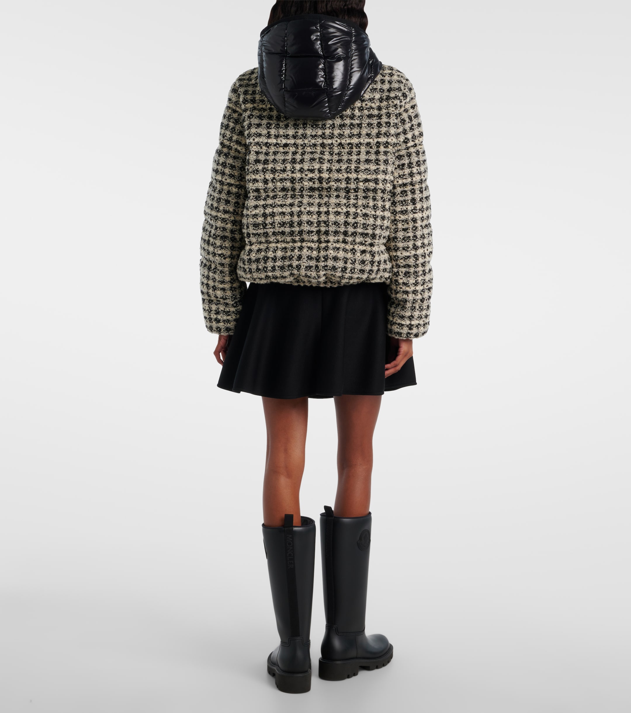 Moncler - Andronne wool-blend tweed down jacket | Plush