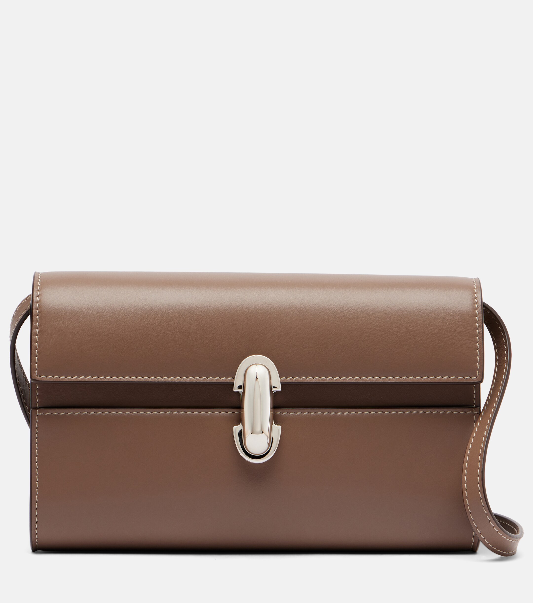 Savette Symmetry Mini leather crossbody bag