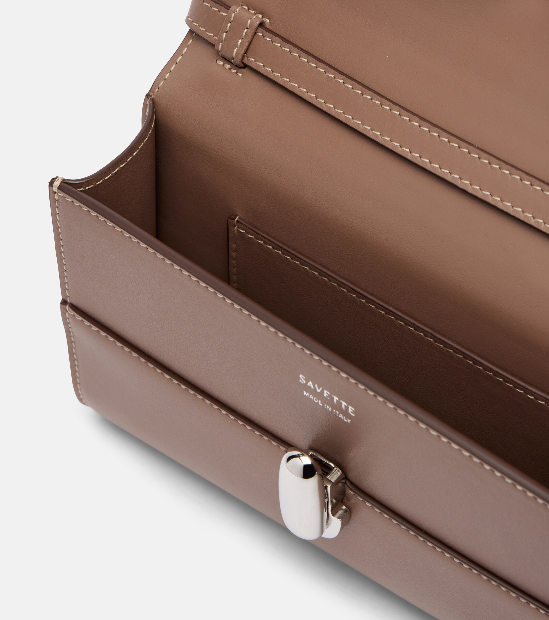 Savette Symmetry Mini leather crossbody bag thumbnail