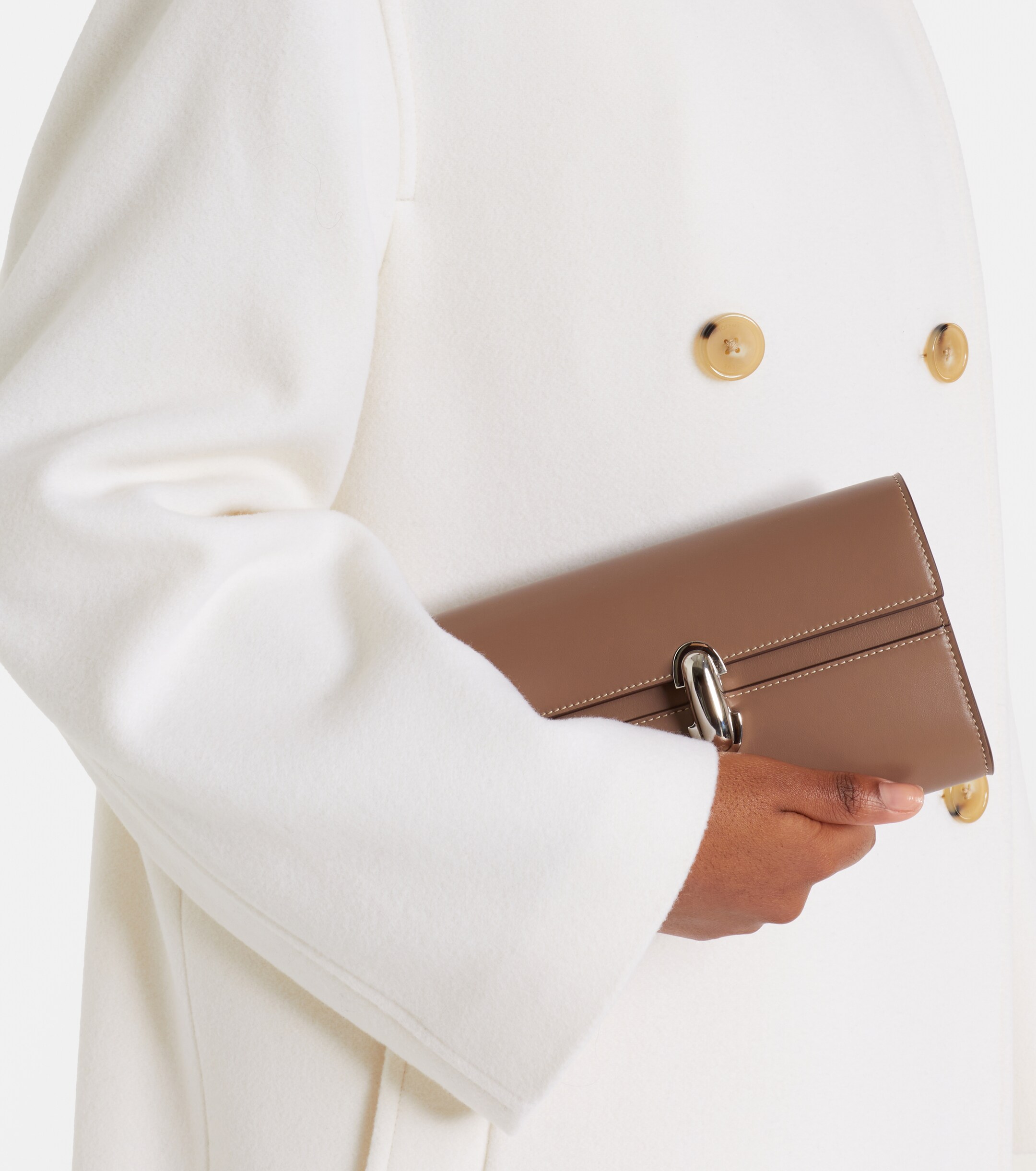 Savette Symmetry Mini leather crossbody bag thumbnail