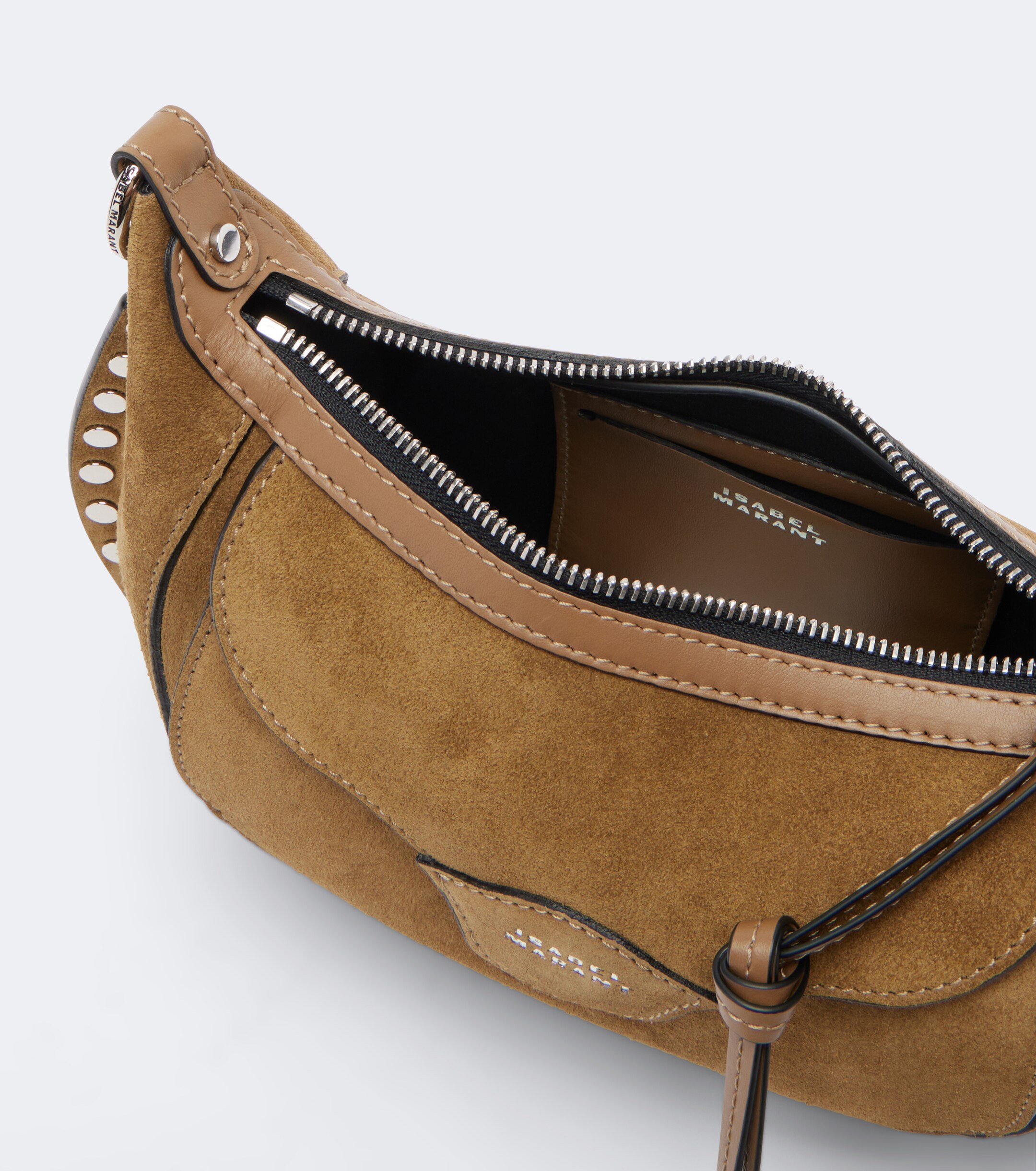 Isabel Marant Oskan Moon suede shoulder bag