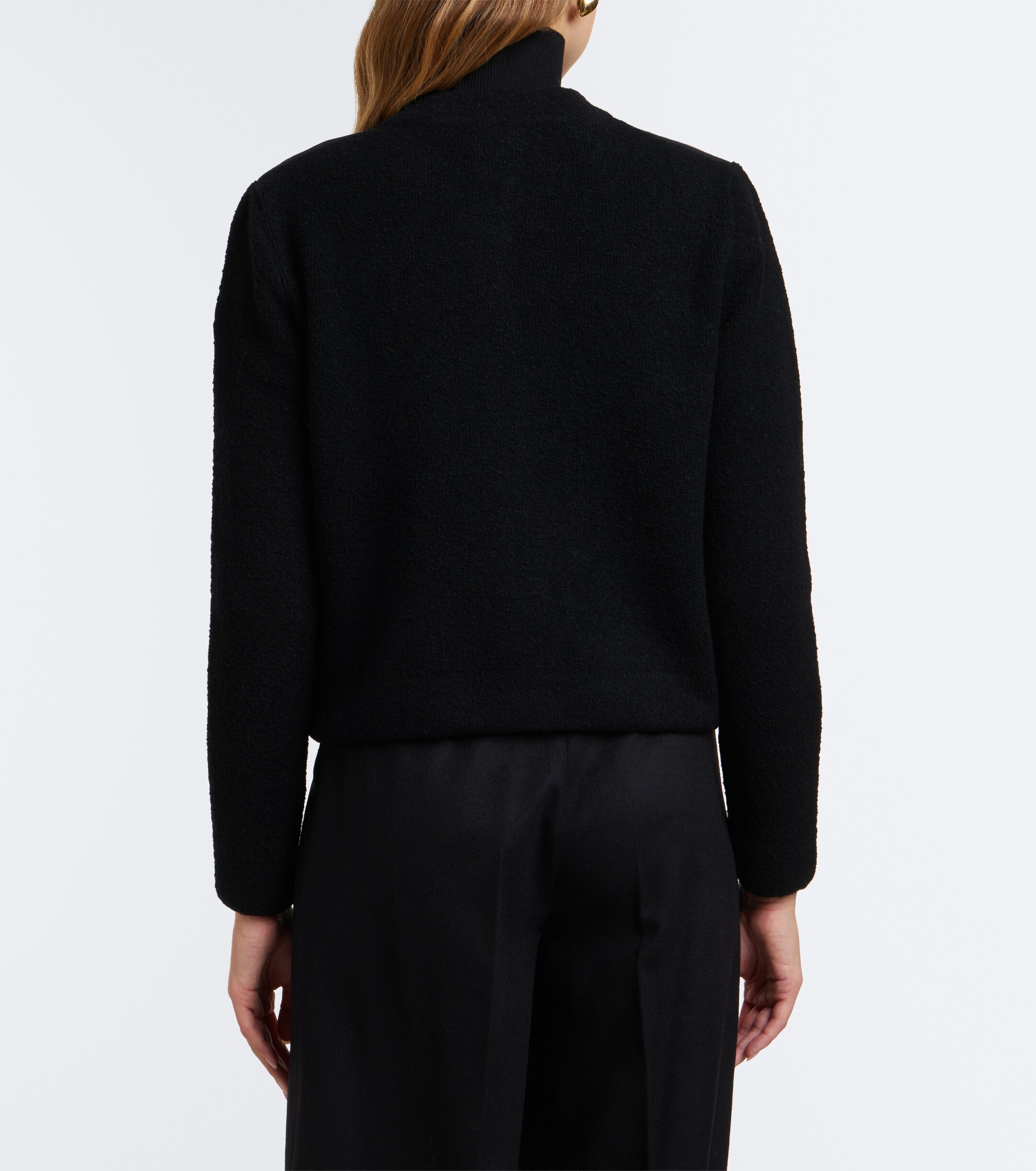 Moncler Moncler Down-paneled wool-blend cardigan