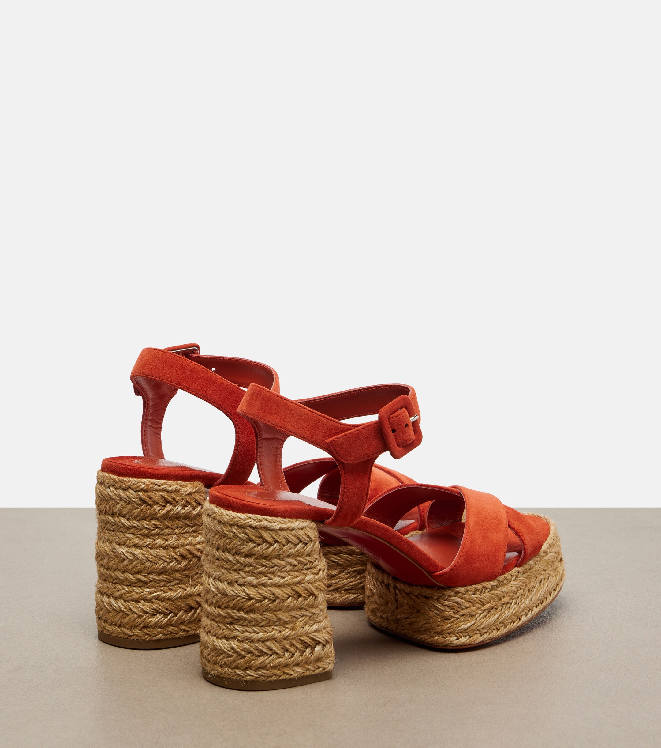 CHRISTIAN LOUBOUTIN Christian Louboutin Calakala suede espadrille sandals