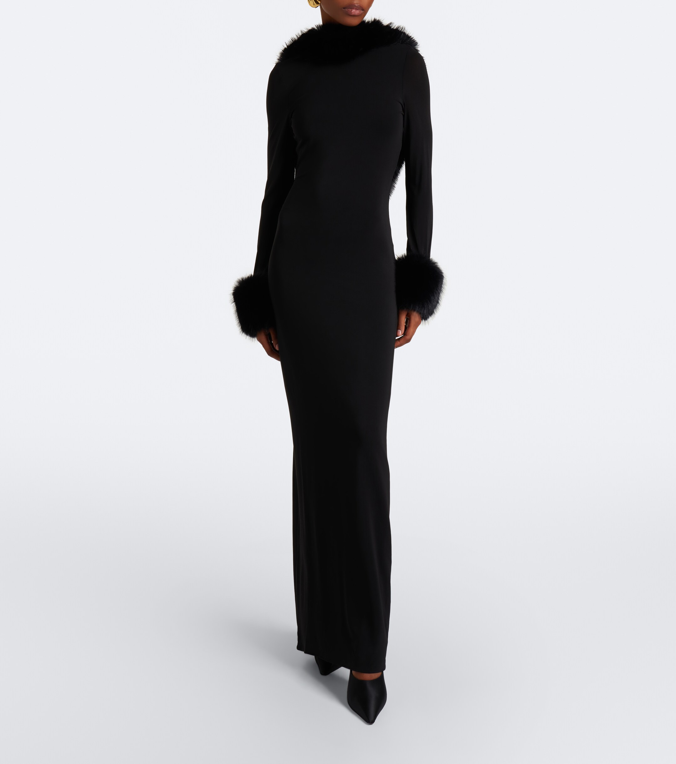 Nina Ricci Nina Ricci Open-back jersey gown