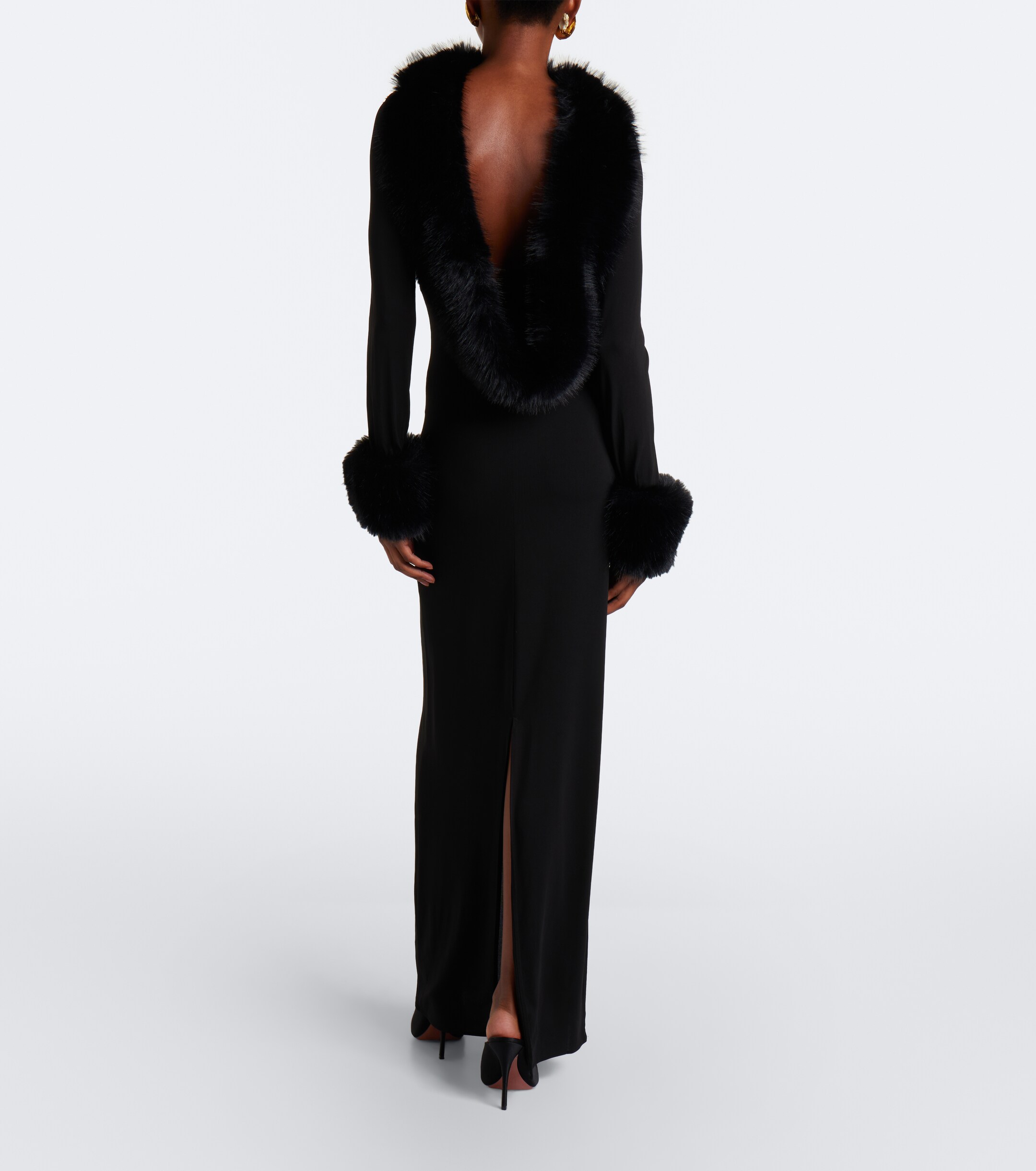 Nina Ricci Nina Ricci Open-back jersey gown