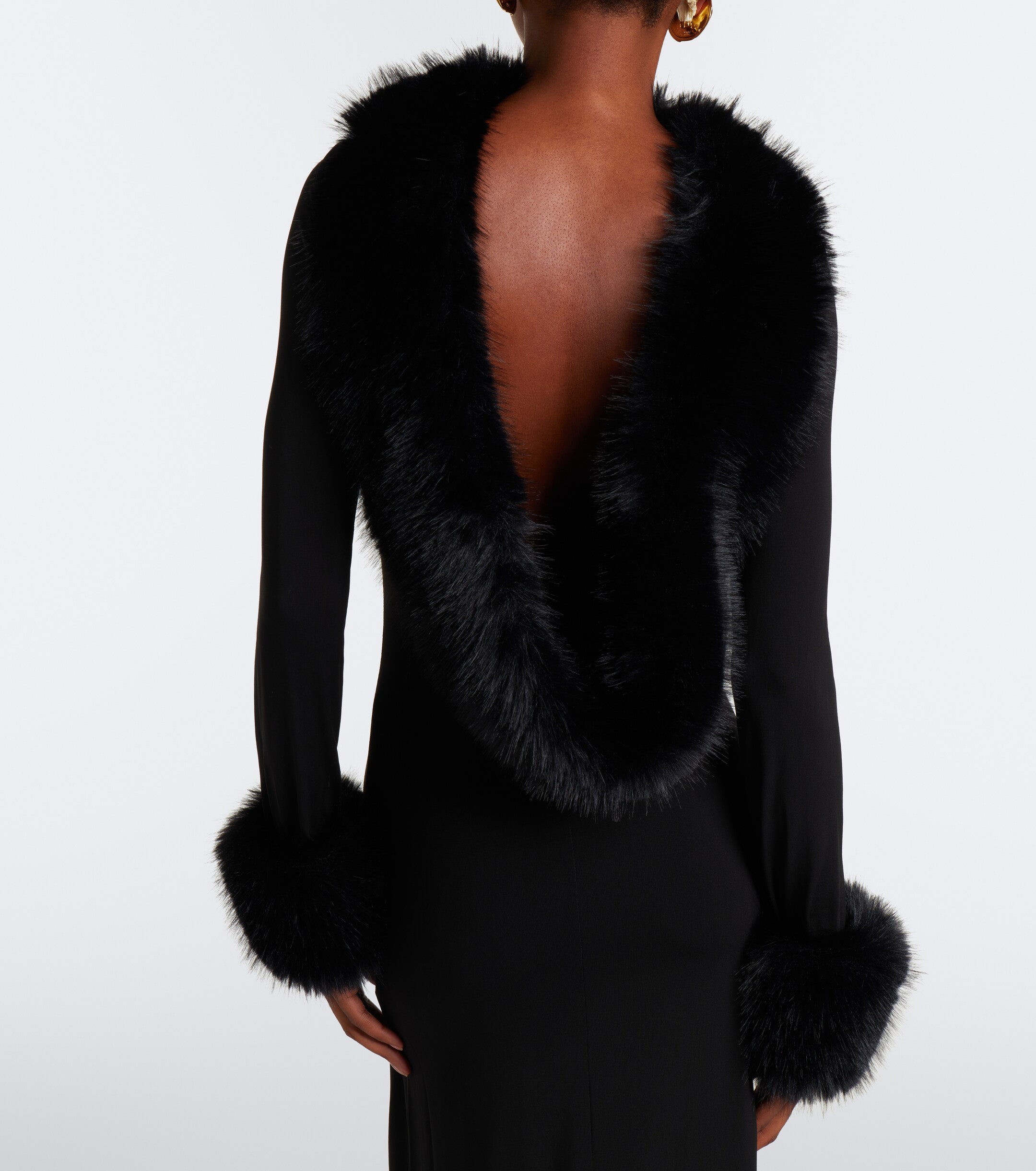 Nina Ricci Nina Ricci Open-back jersey gown