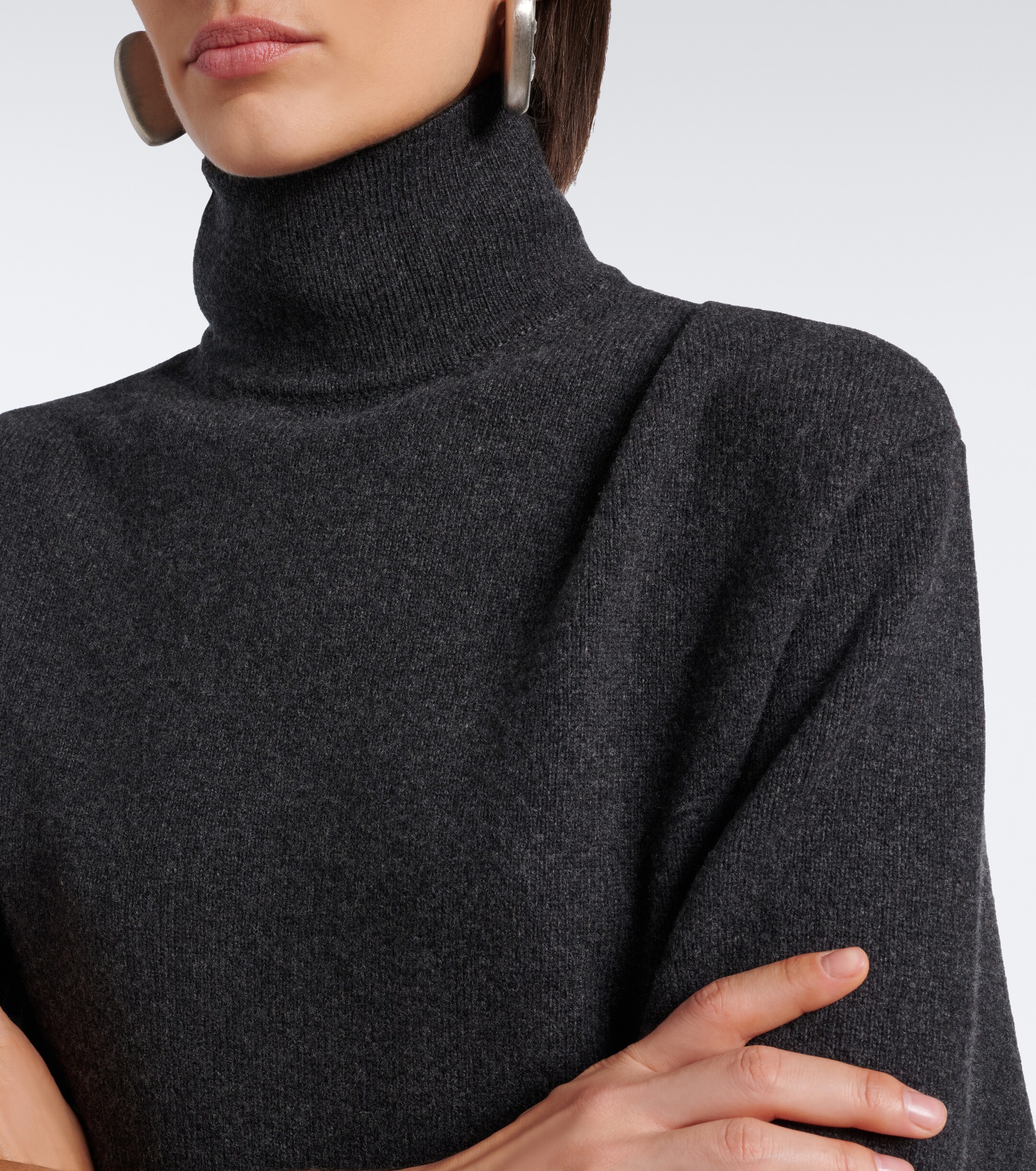 Jacquemus Jacquemus Fiocco wool and cashmere turtleneck sweater