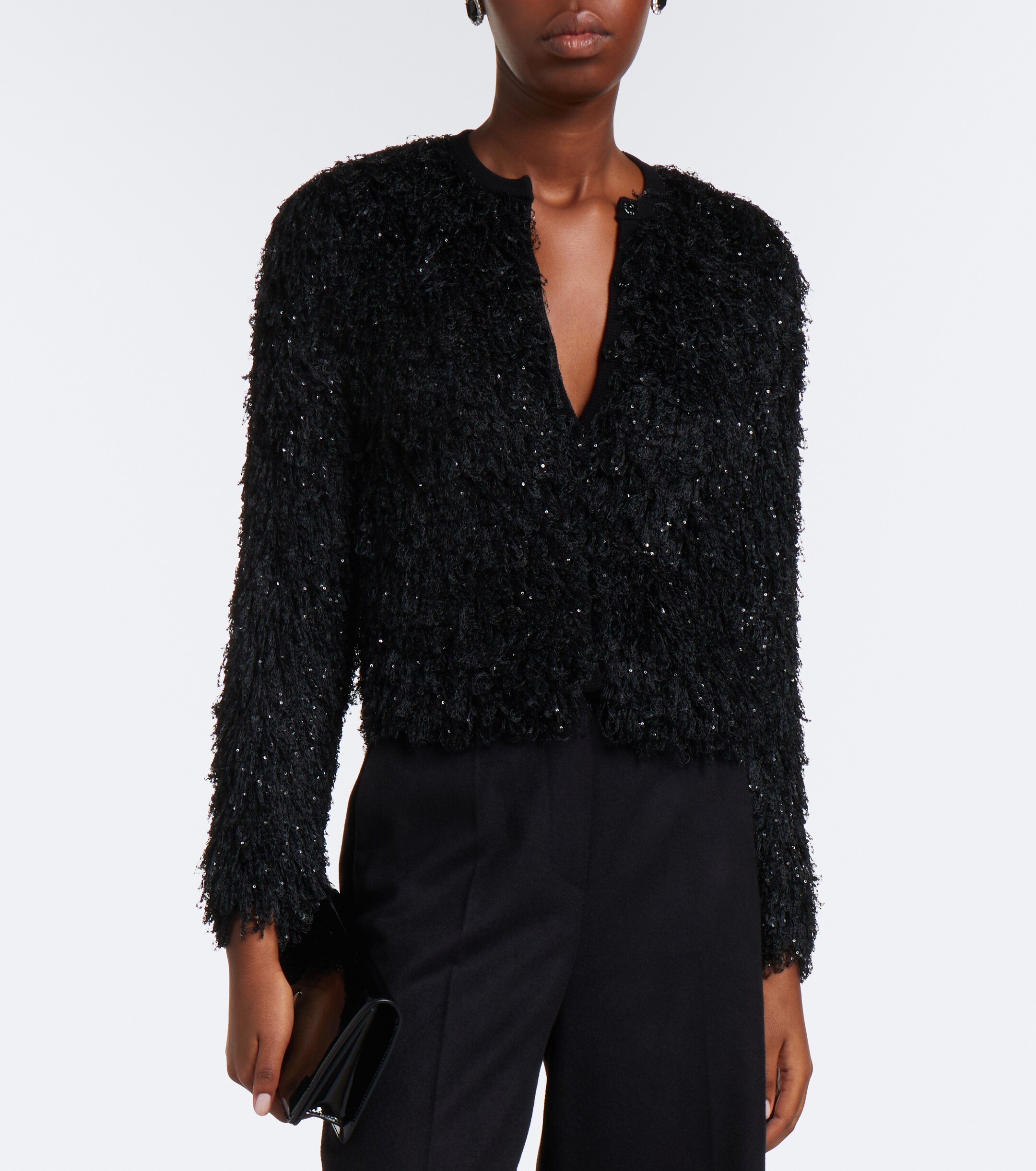Max Mara Max Mara Sequined cardigan