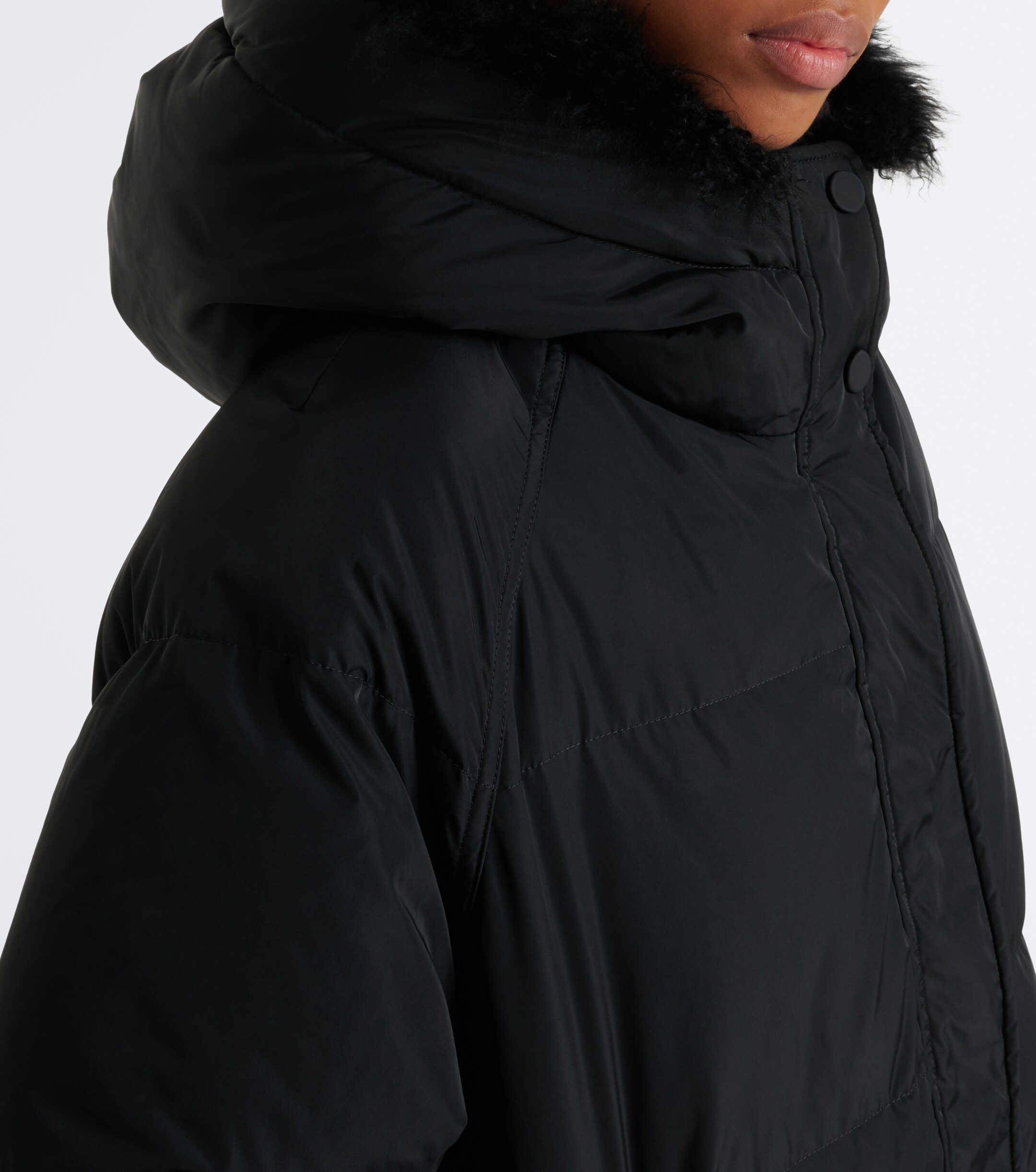 Yves Salomon Yves Salomon Hooded down coat