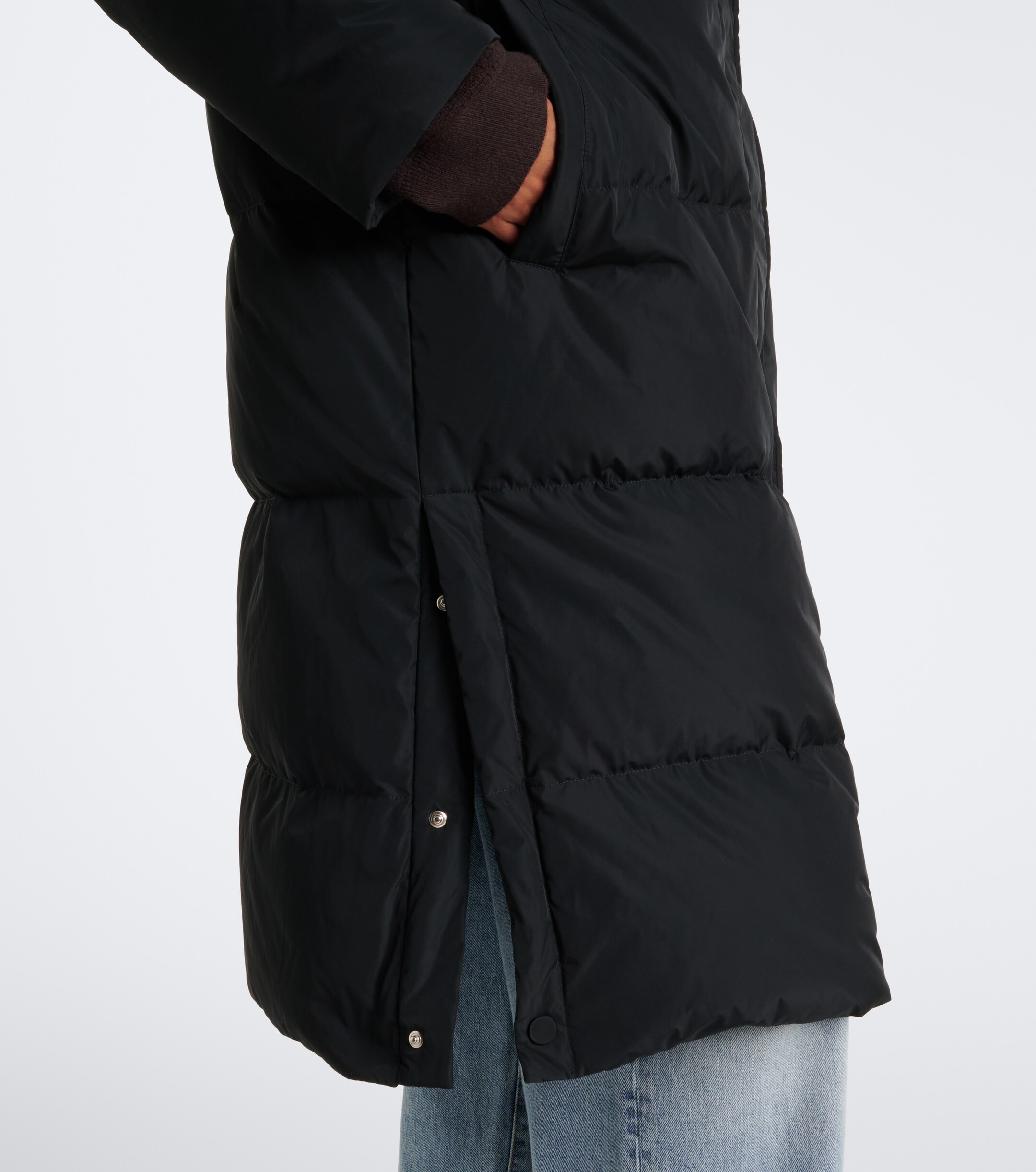 Yves Salomon Yves Salomon Hooded down coat